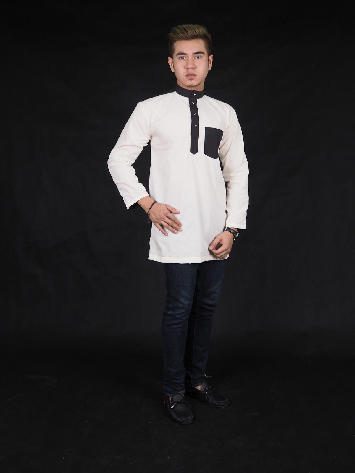 SW4387 Kurta (PLUS SIZE MEN) White