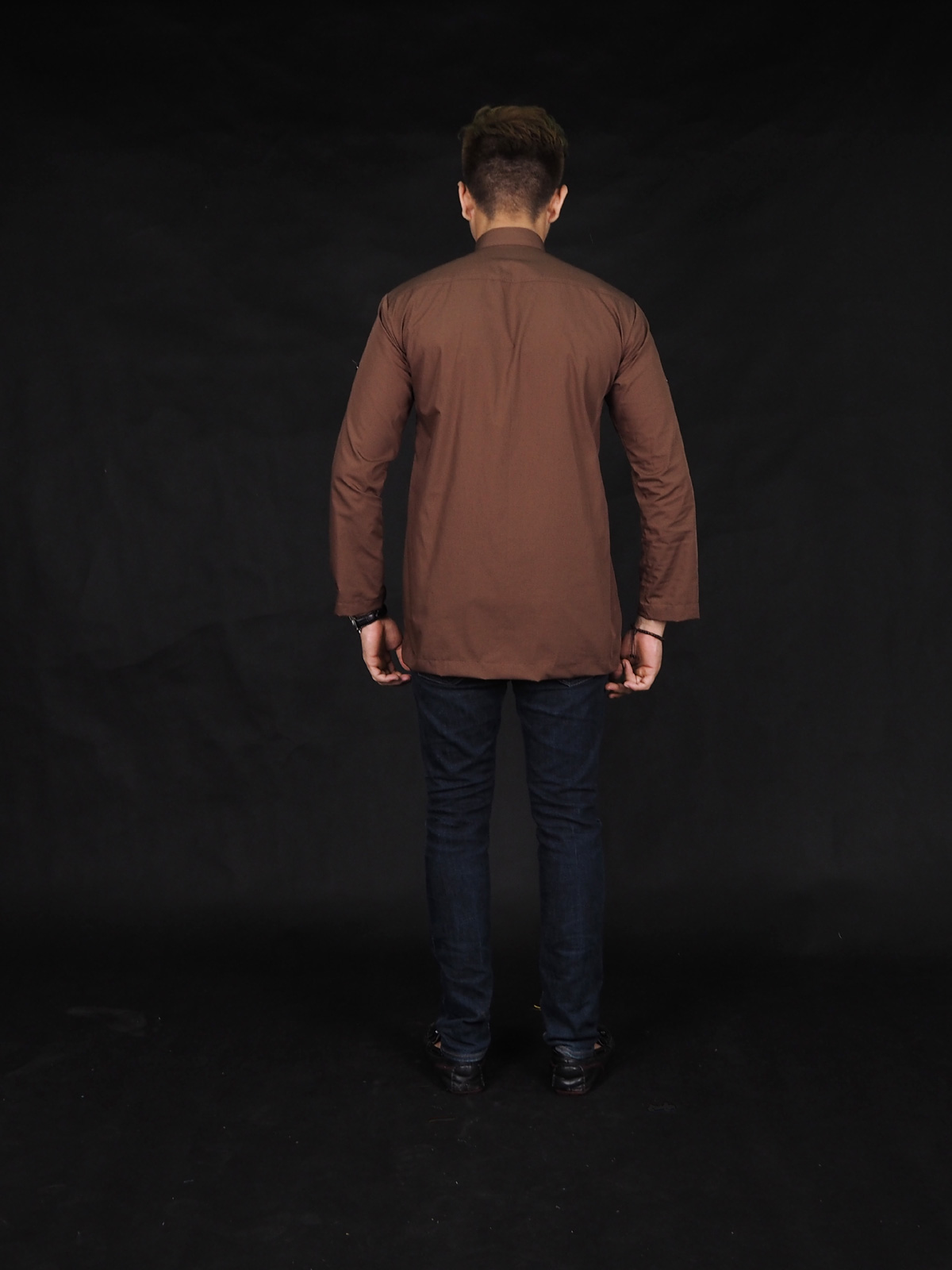 SW4391 Kurta (PLUS SIZE MEN) Brown
