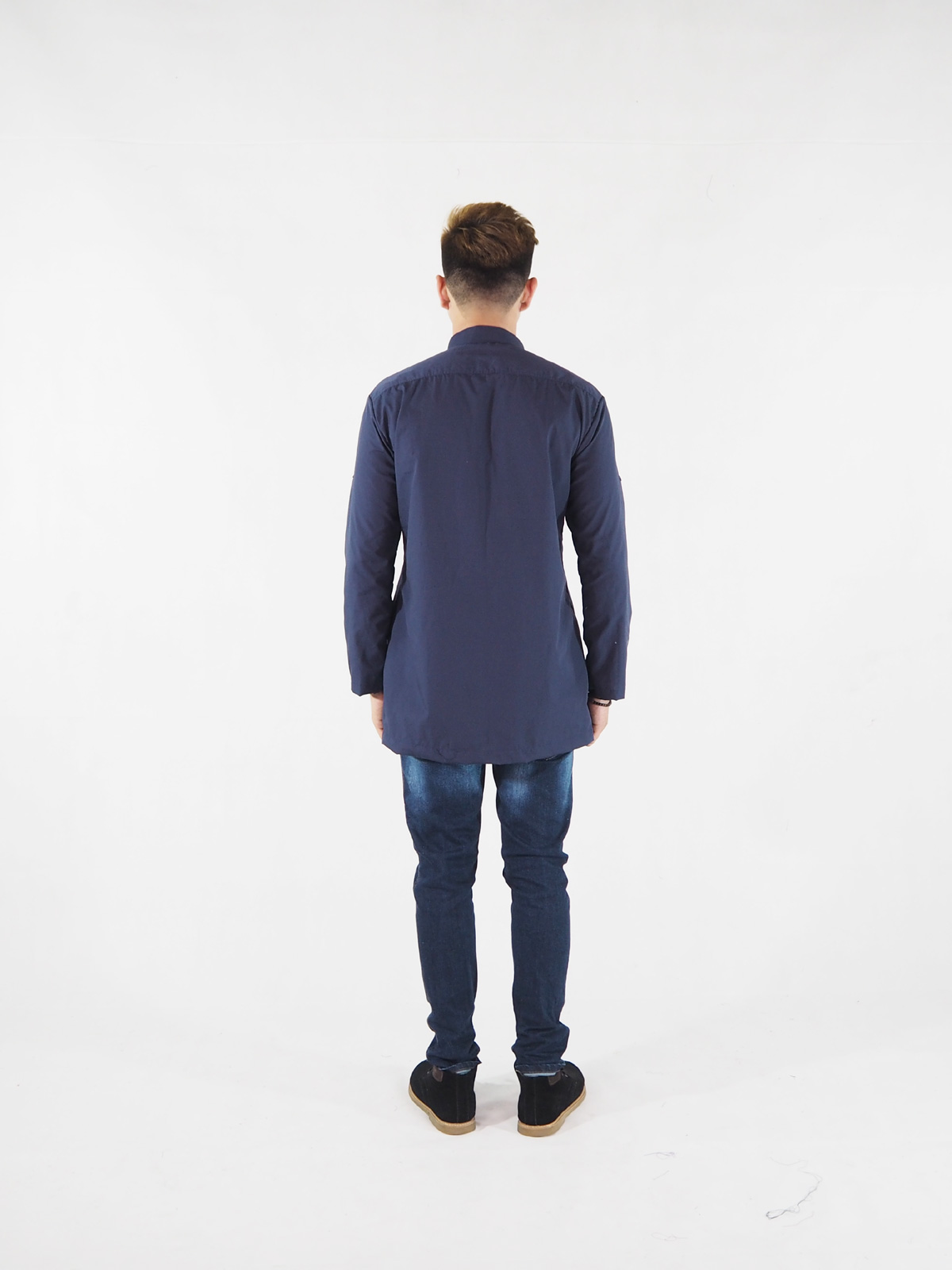 SW4391 Kurta (PLUS SIZE MEN) Dark Blue