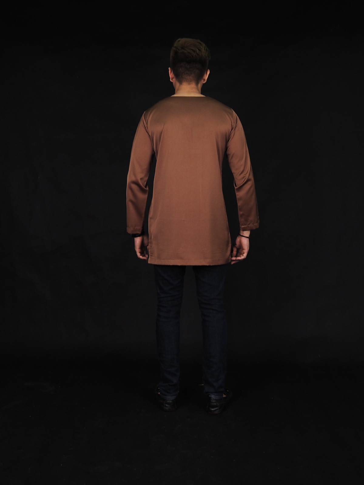 SW4392 Kurta (PLUS SIZE MEN) Brown