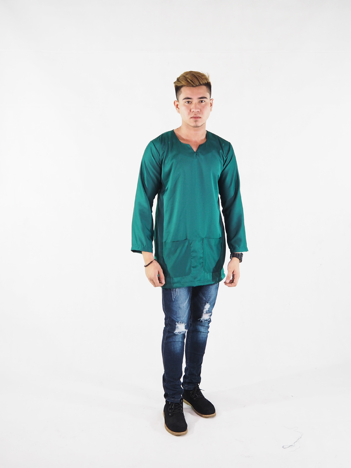SW4392 Kurta (PLUS SIZE MEN) Green