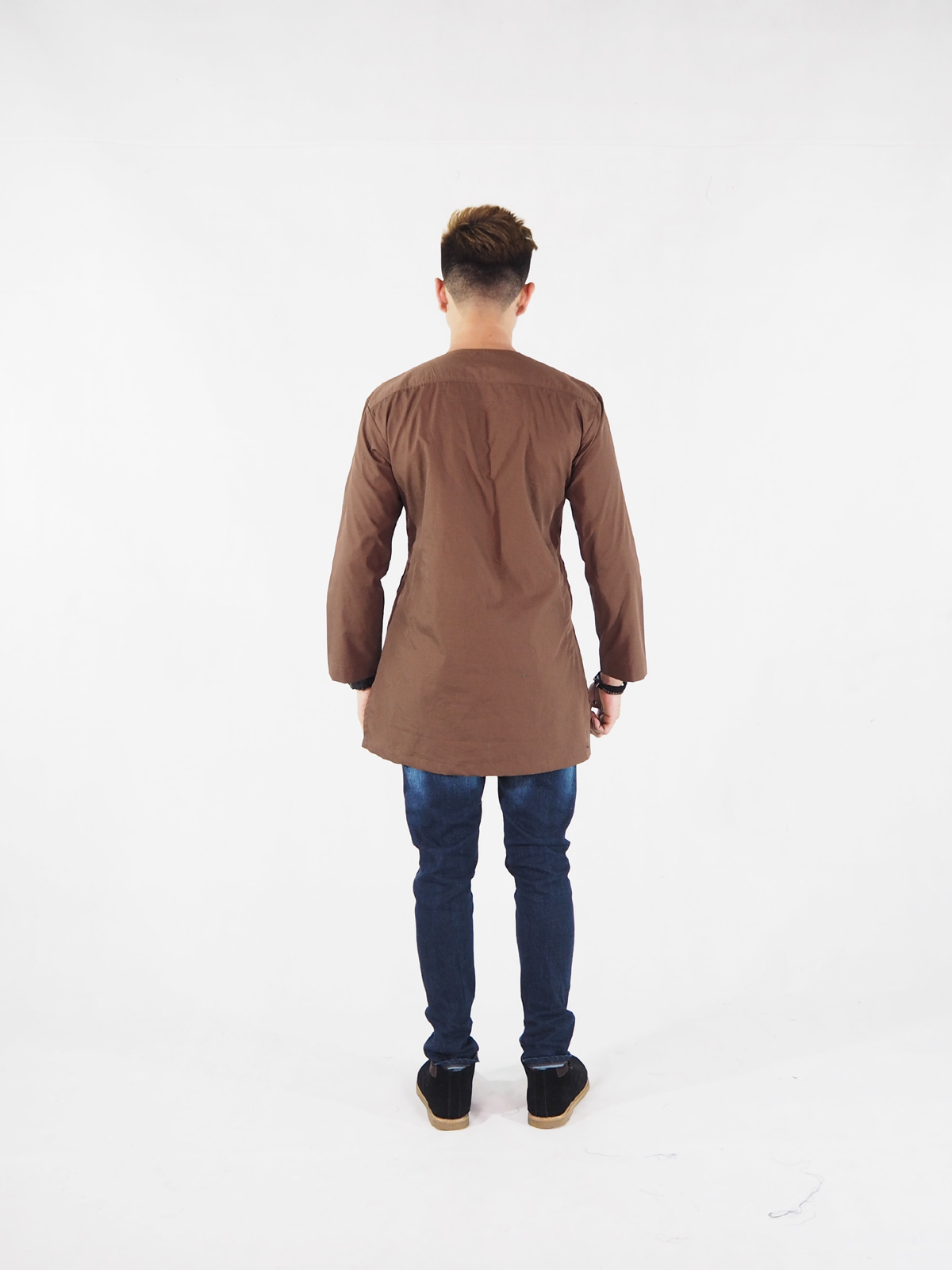 SW4394 Kurta (PLUS SIZE) Brown