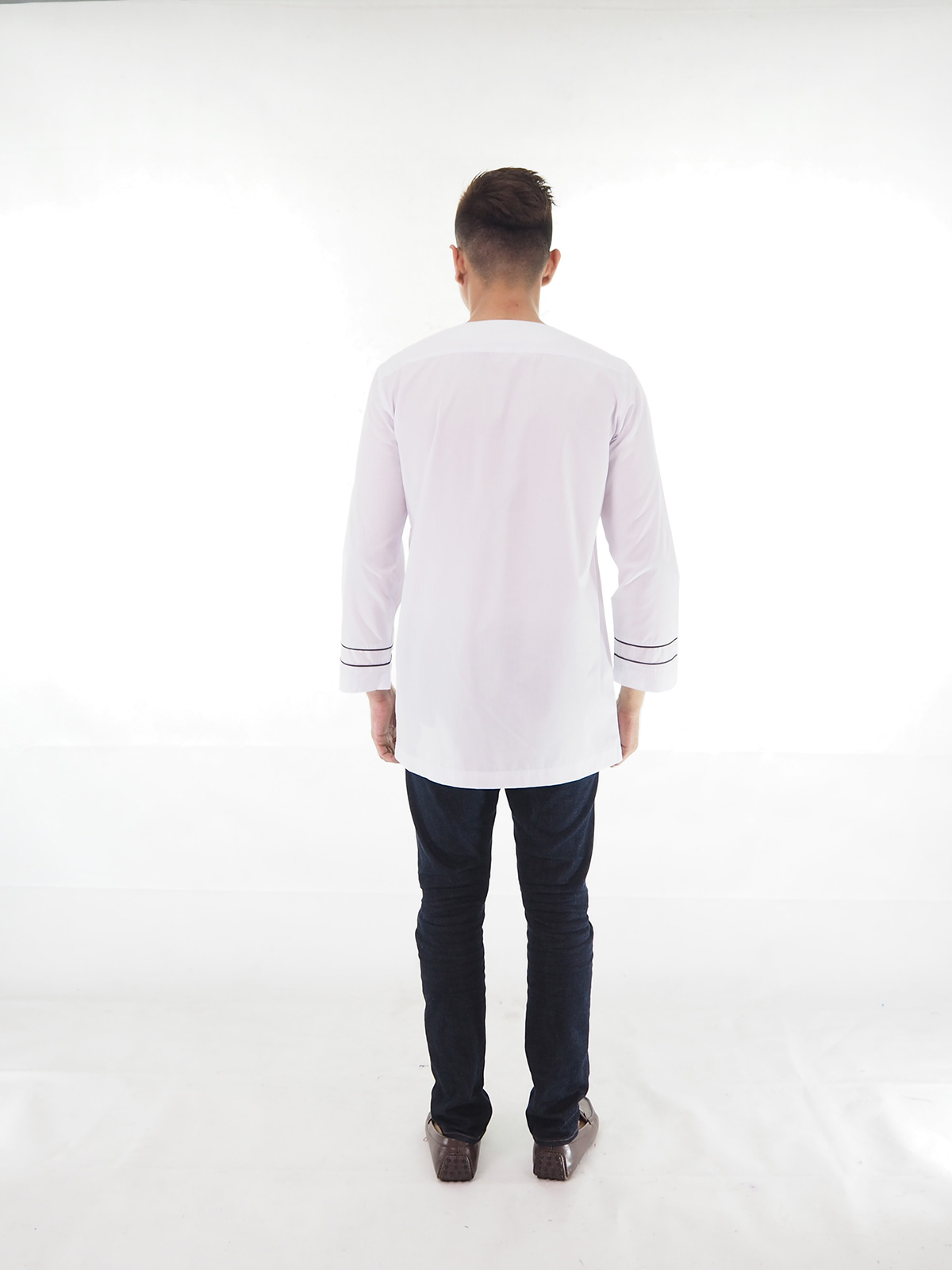 SW4398 Kurta Men(PLUS SIZE) White