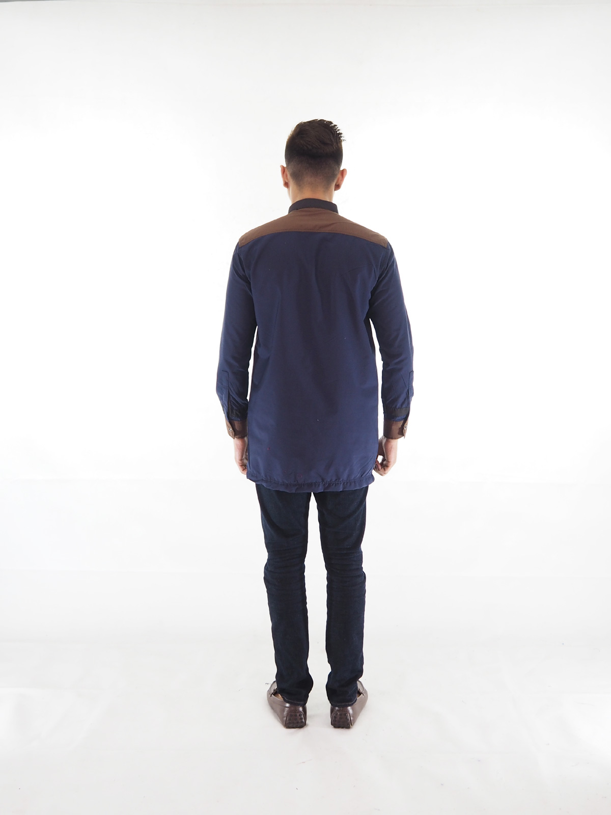 SW4399 Kurta Men (PLUS SIZE) Dark Blue