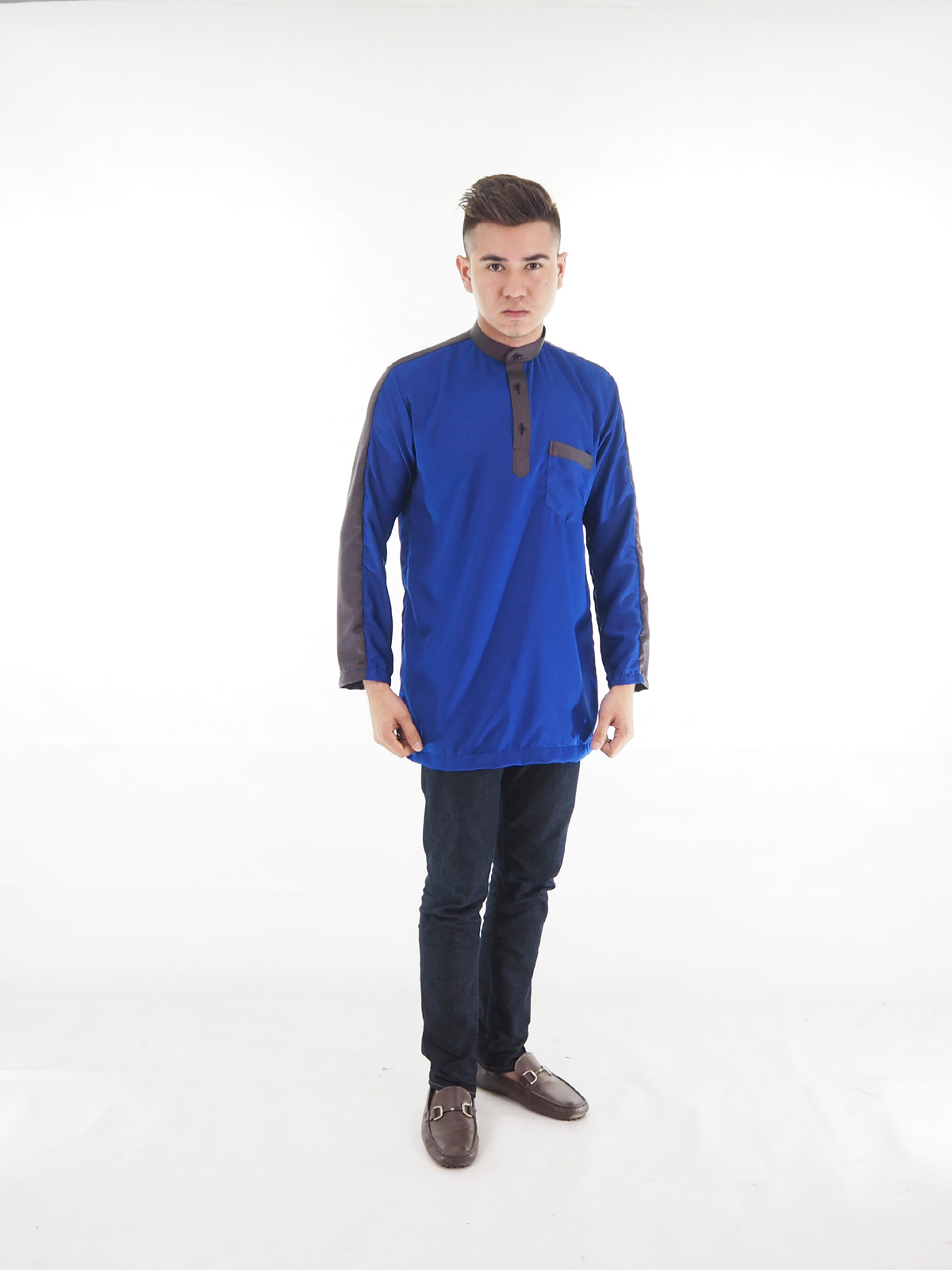 SW4401 Kurta (PLUS SIZE) Blue