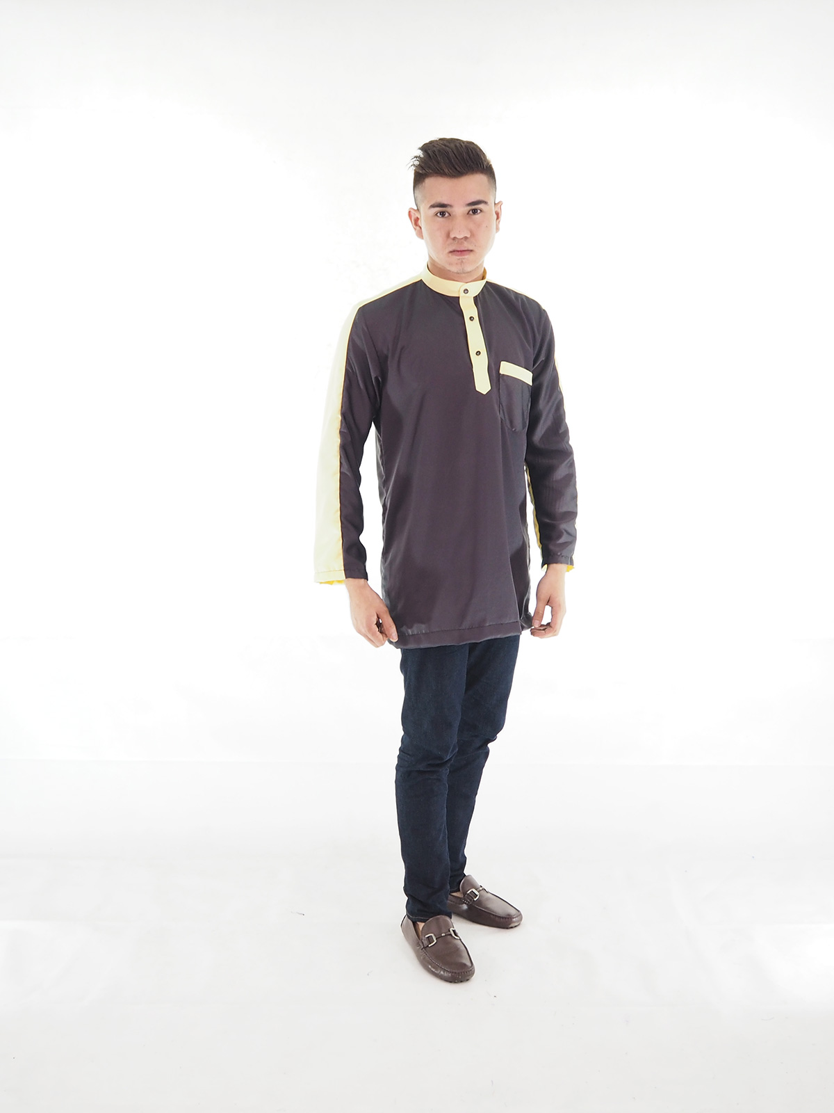 SW4401 Kurta (PLUS SIZE) Grey