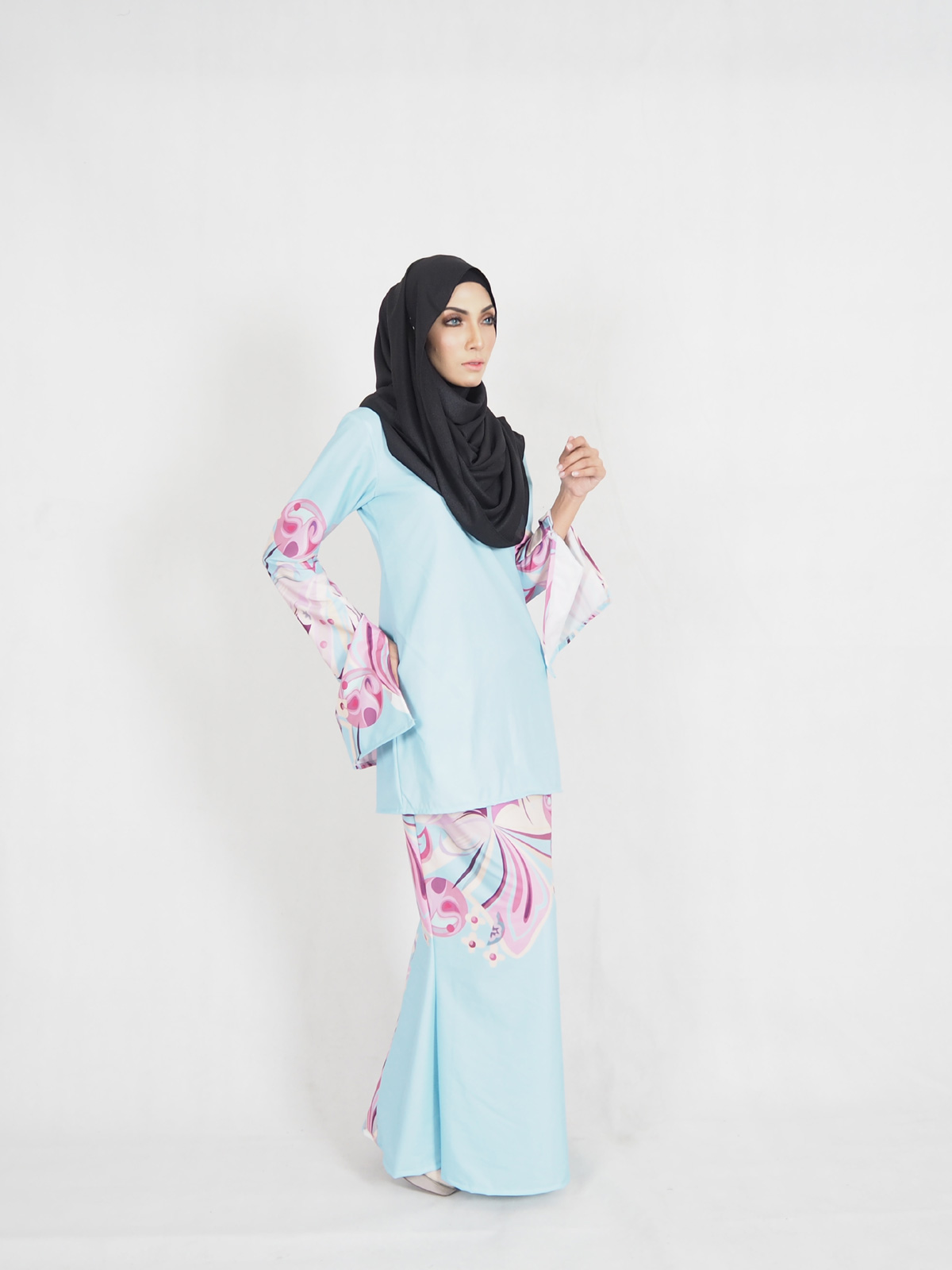 SW4404 Baju Kurung (PLUS SIZE MATERNITY) As Pic