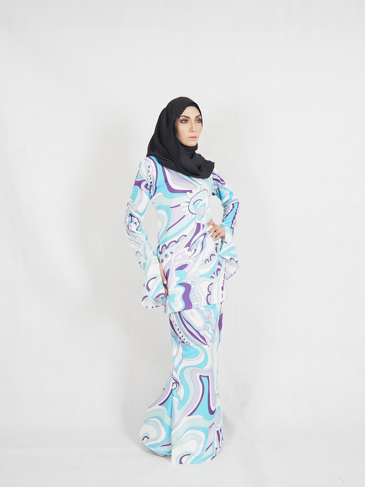 SW4405 Baju Kurung (PLUS SIZE MATERNITY) As Pic