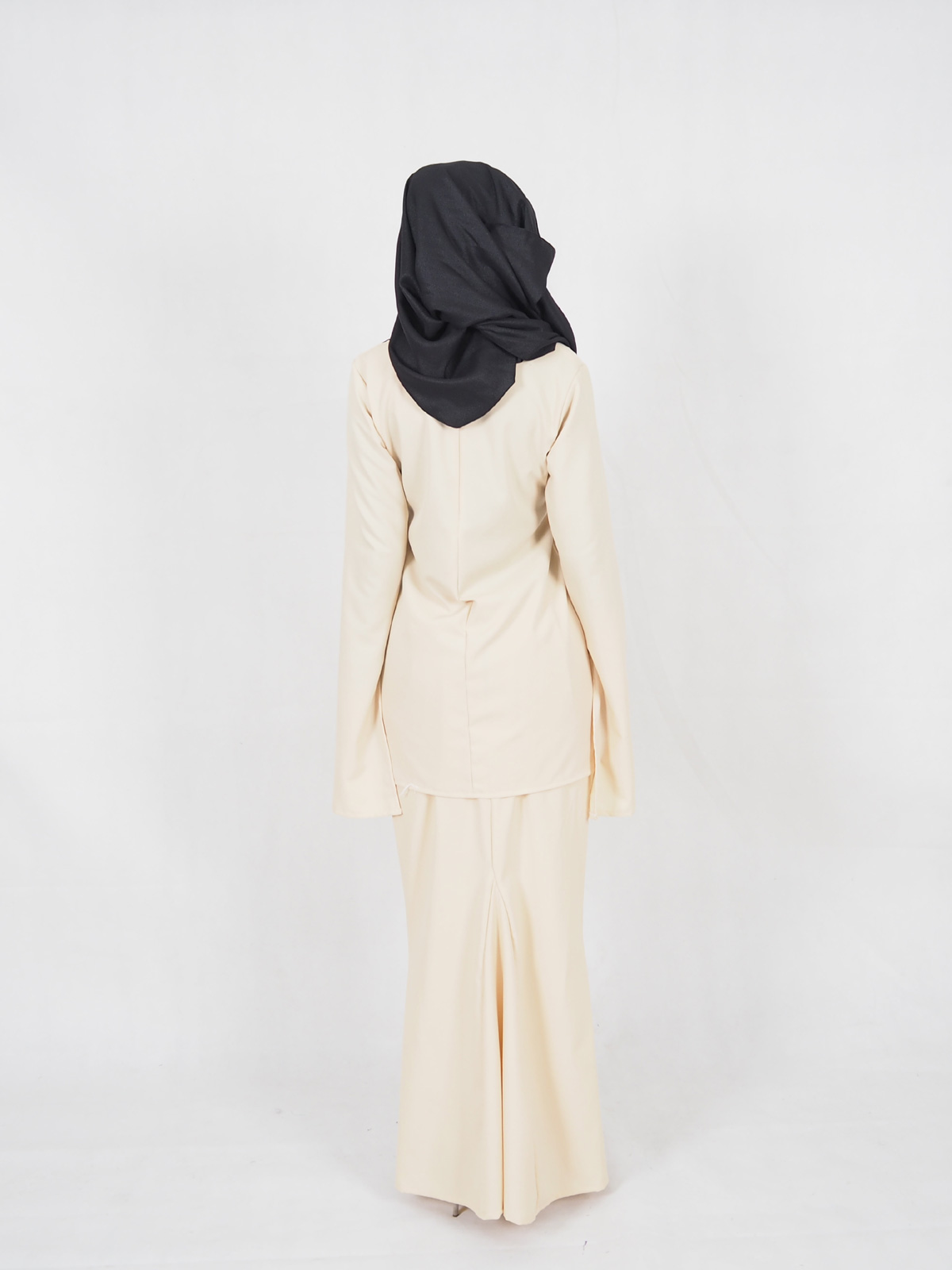 SW4406 Baju Kurung (PLUS SIZE MATERNITY) Cream