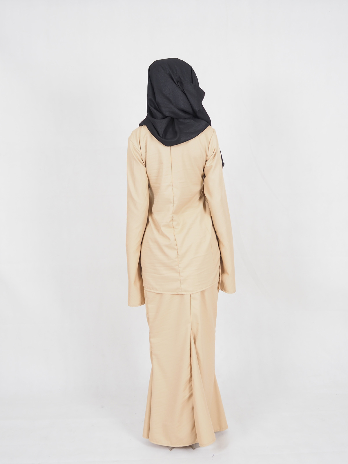 SW4406 Baju Kurung (PLUS SIZE MATERNITY) Dark Brown
