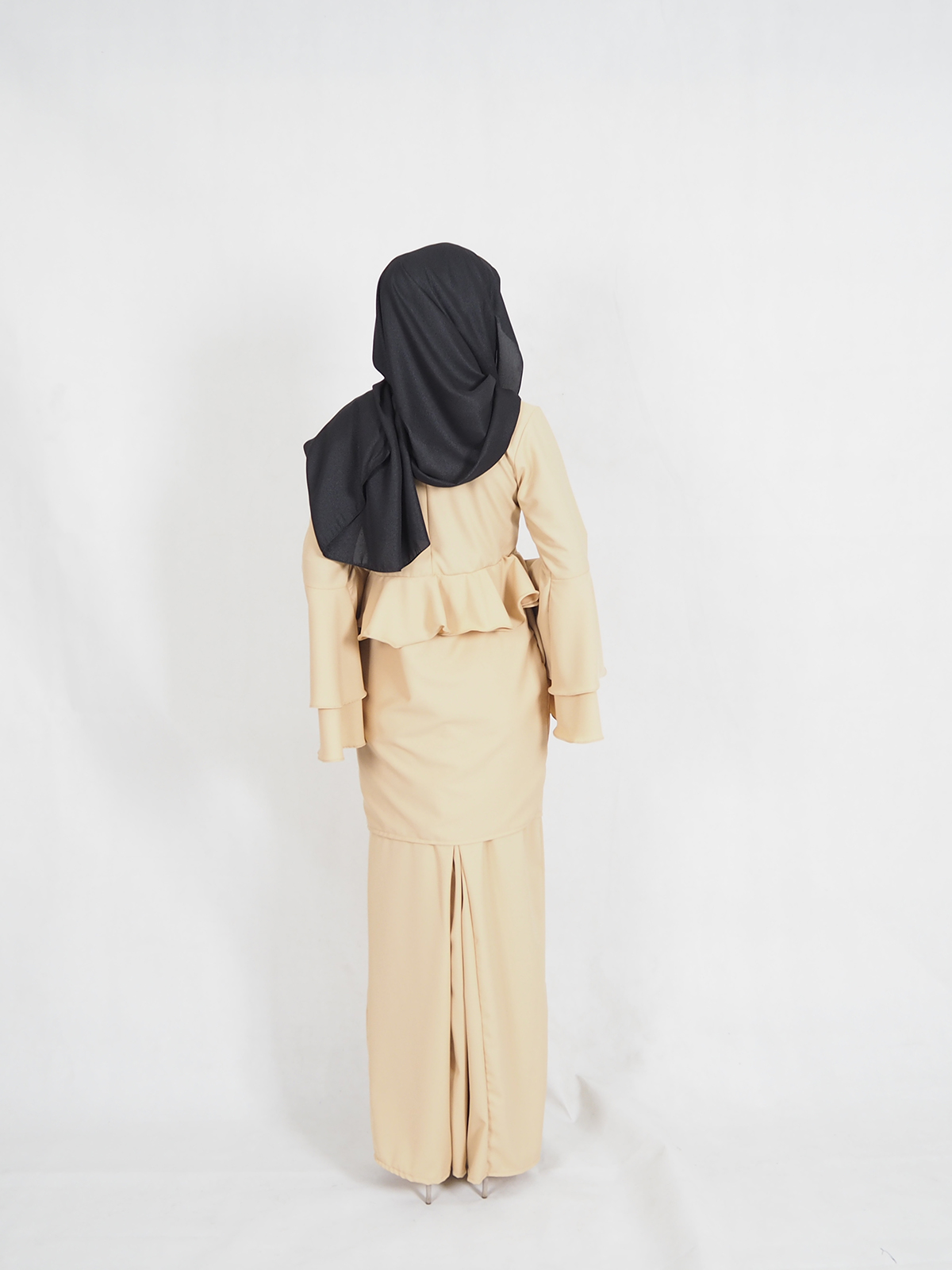 SW4409 Baju Kurung (PLUS SIZE MATERNITY) Dark Brown
