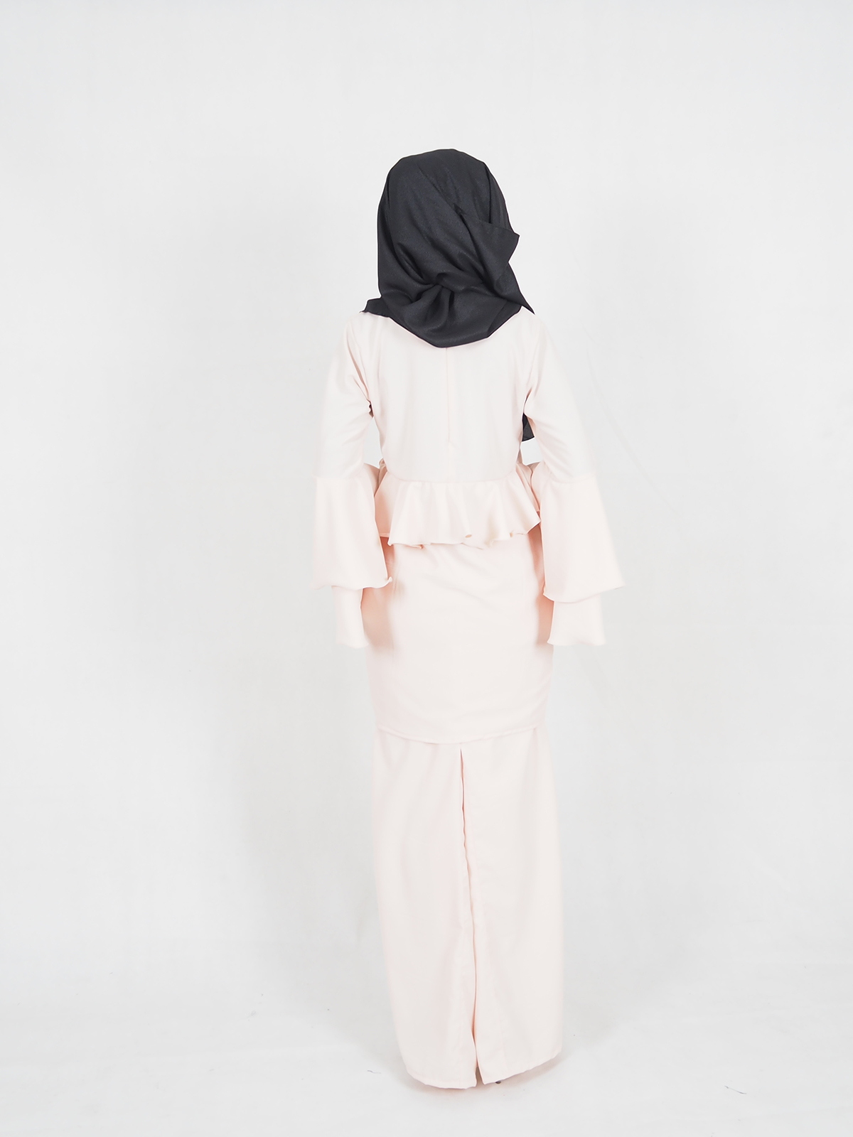 SW4409 Baju Kurung (PLUS SIZE MATERNITY) Peach