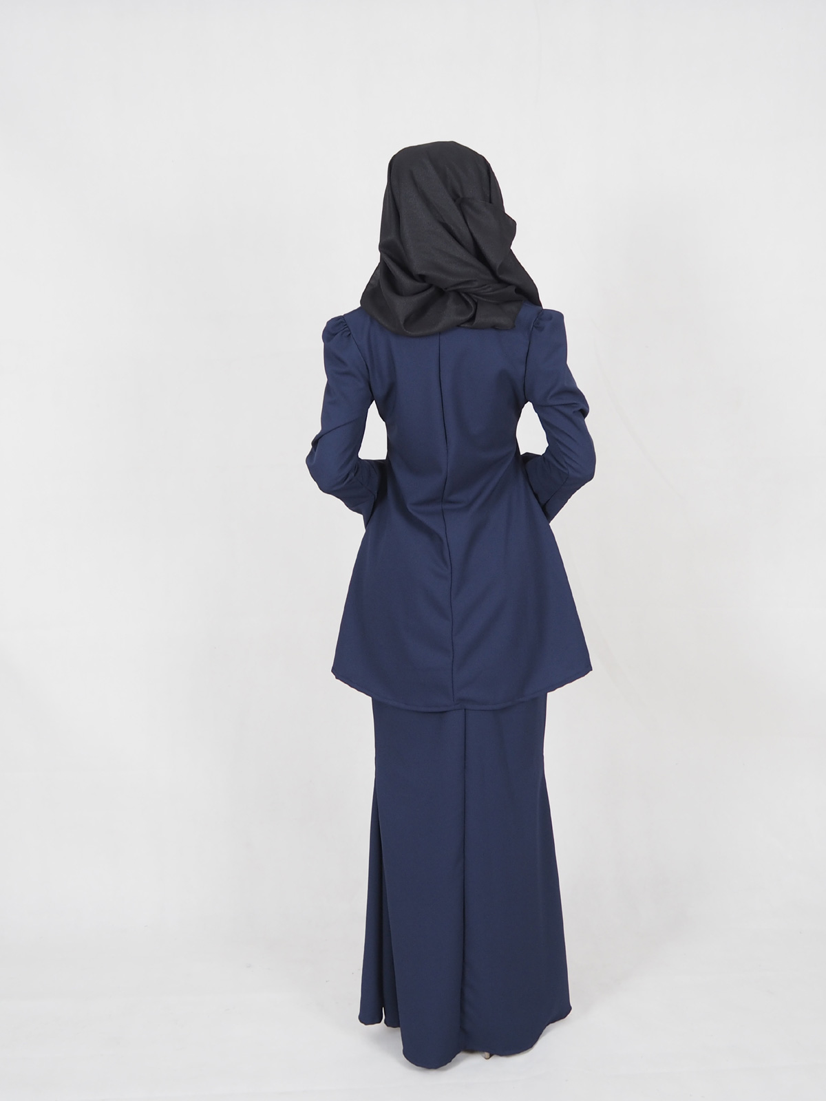 SW4411 Baju Kurung (PLUS SIZE MATERNITY) Dark Blue