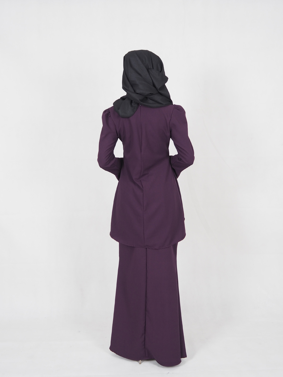 SW4411 Baju Kurung (PLUS SIZE MATERNITY) Purple