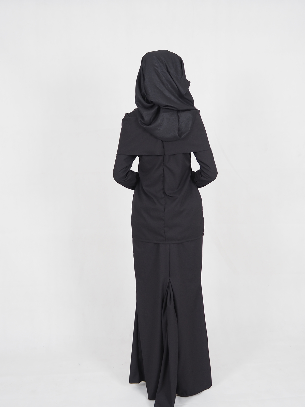 SW4412 Baju Kurung (Plus Size Maternity) Black 