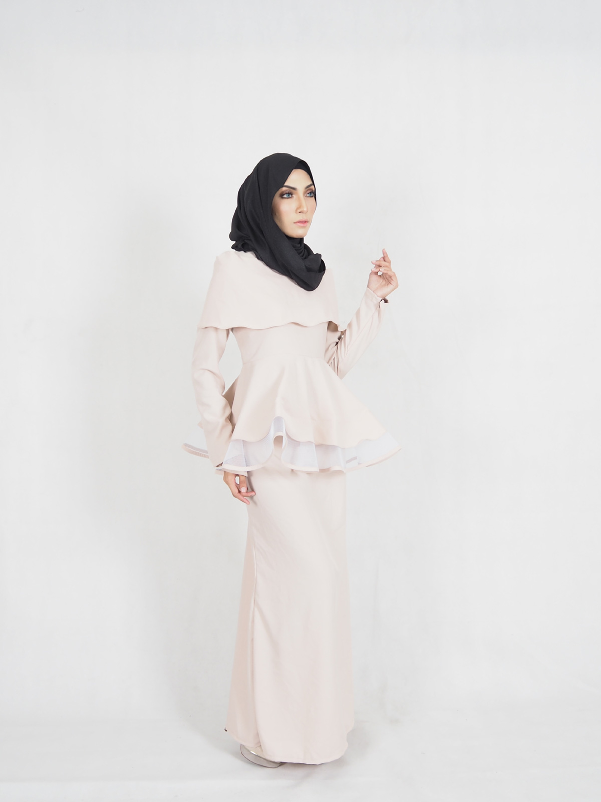SW4413 Baju Kurung (Maternity) Cream