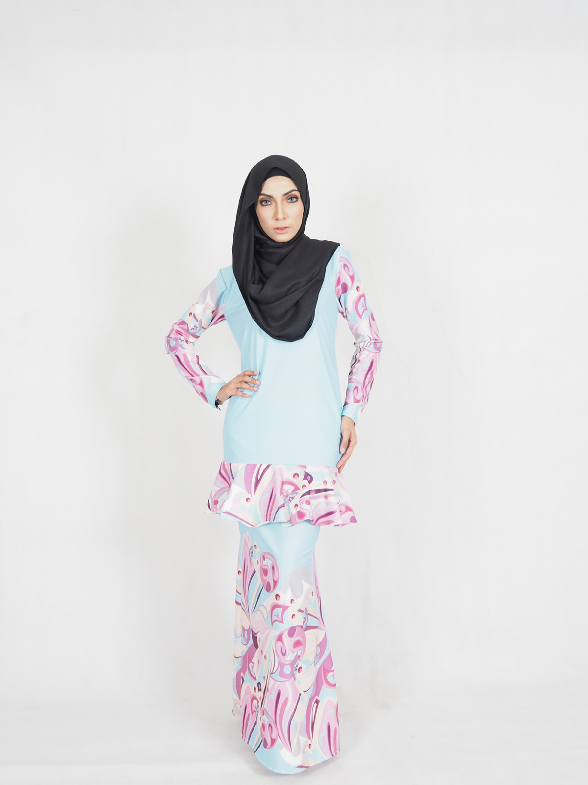 SW4425 Baju Kurung (Plus Size Maternity) As Pic