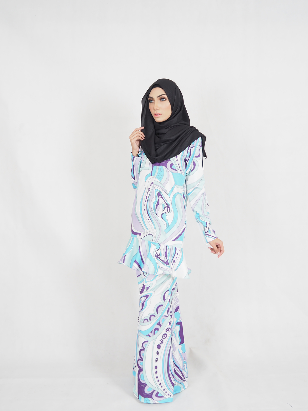 SW4426 Baju Kurung (Plus Size Maternity) As Pic
