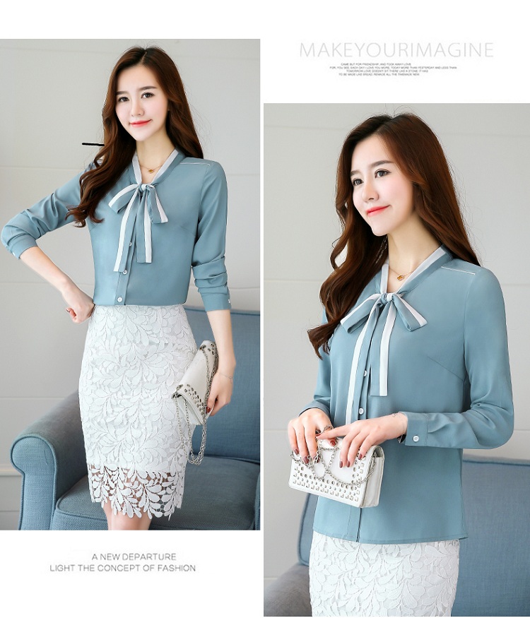 EW2400 Fashion OL Top Blue