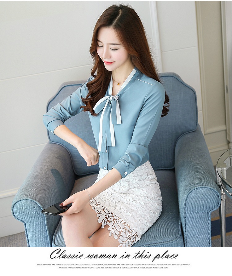 EW2400 Fashion OL Top Blue