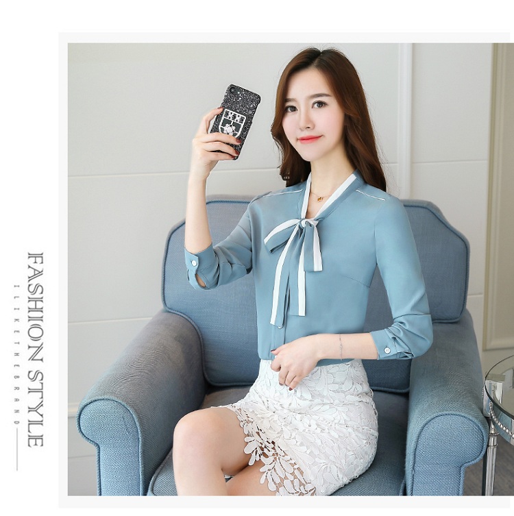 EW2400 Fashion OL Top Blue
