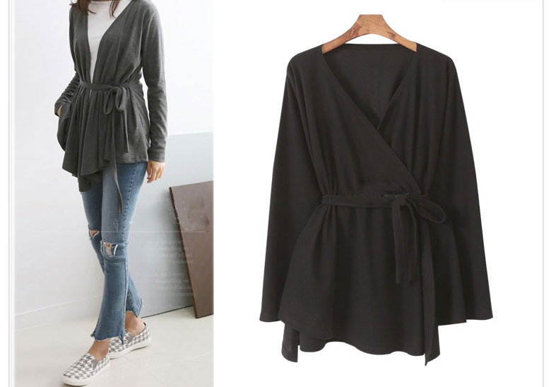 EW2466 Stylish Cardigan Black