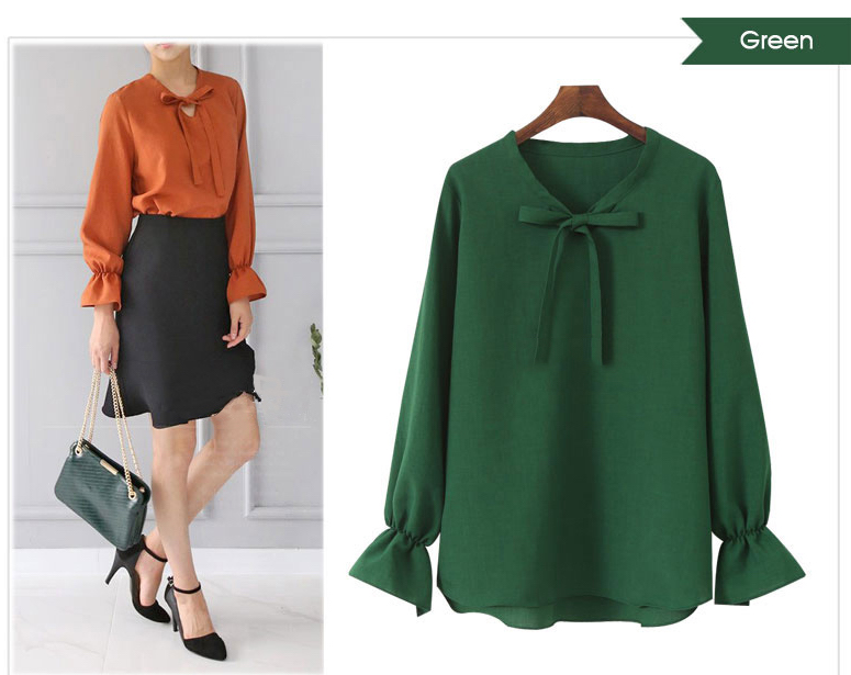 EW2467 Fashion Top Green