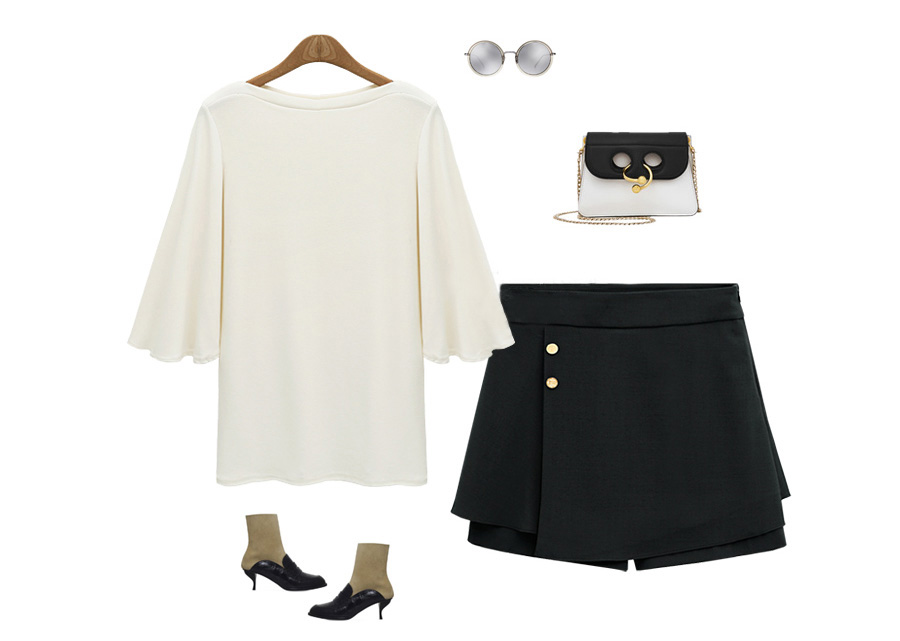 EW2472 Fashion Top White