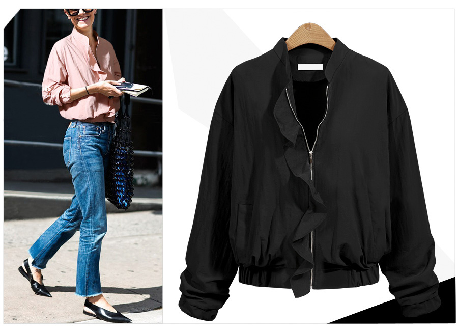 EW2473 Stylish Jacket Black