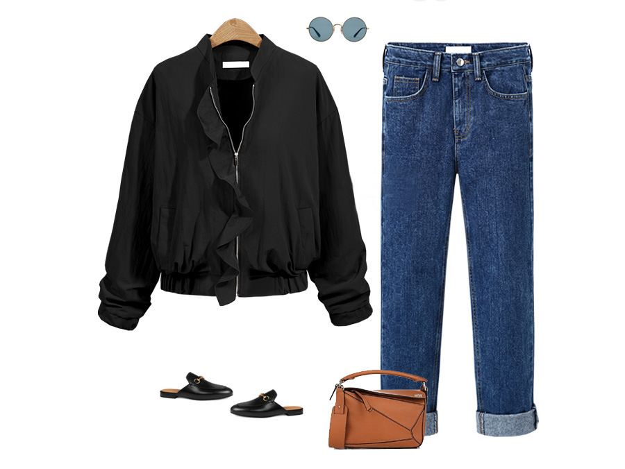 EW2473 Stylish Jacket Black