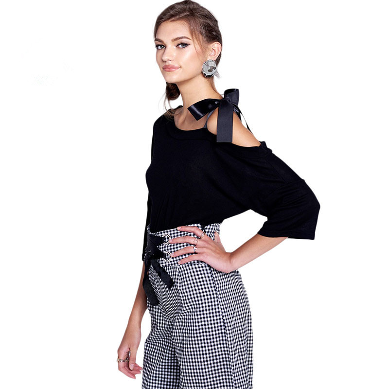 EW2487 Stylish Top Black