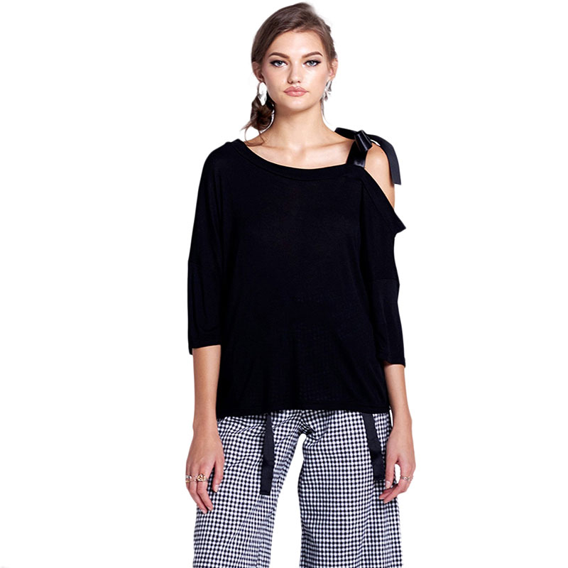 EW2487 Stylish Top Black