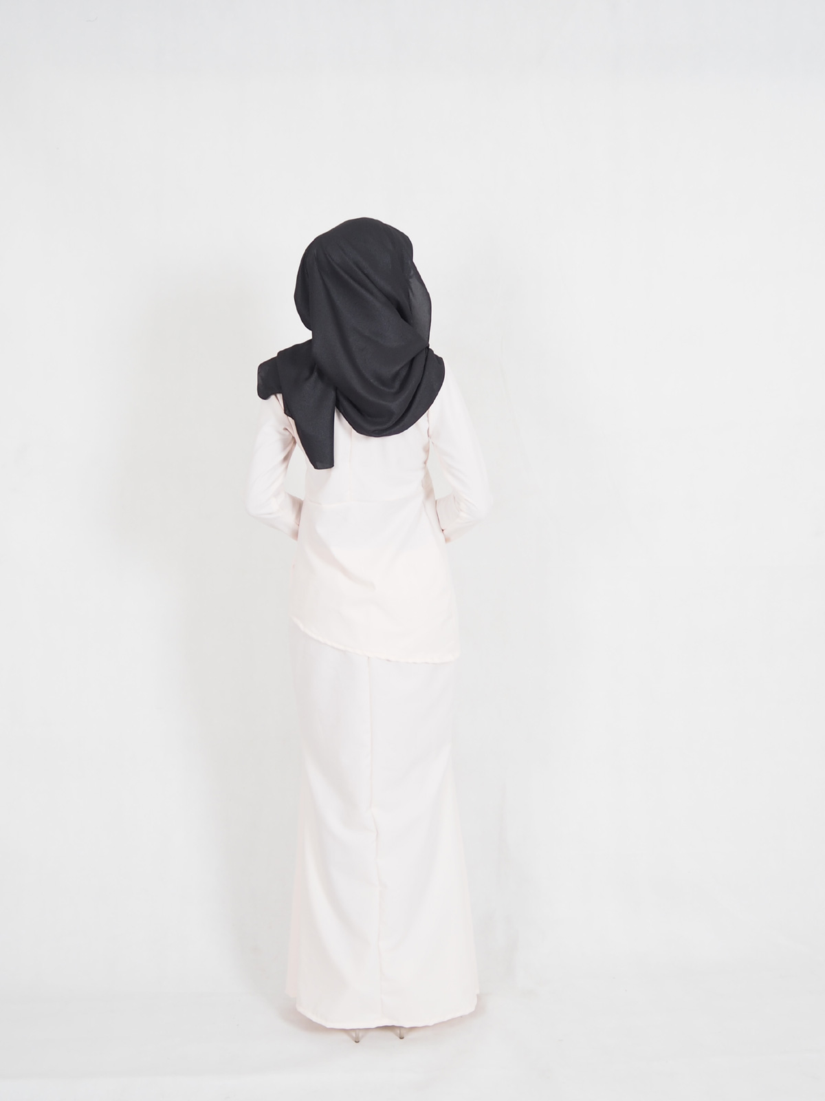 SW4431 Baju Kurung (Plus Size Maternity) Peach