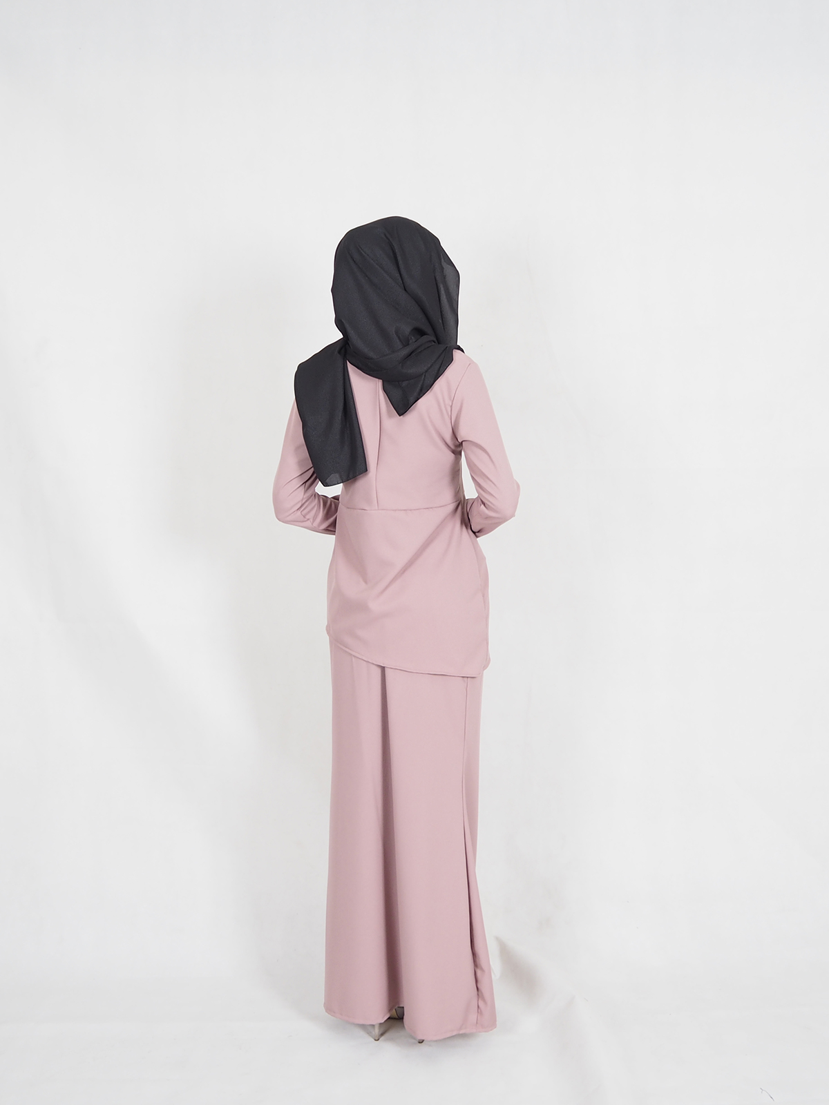 SW4431 Baju Kurung (Plus Size Maternity) Pink