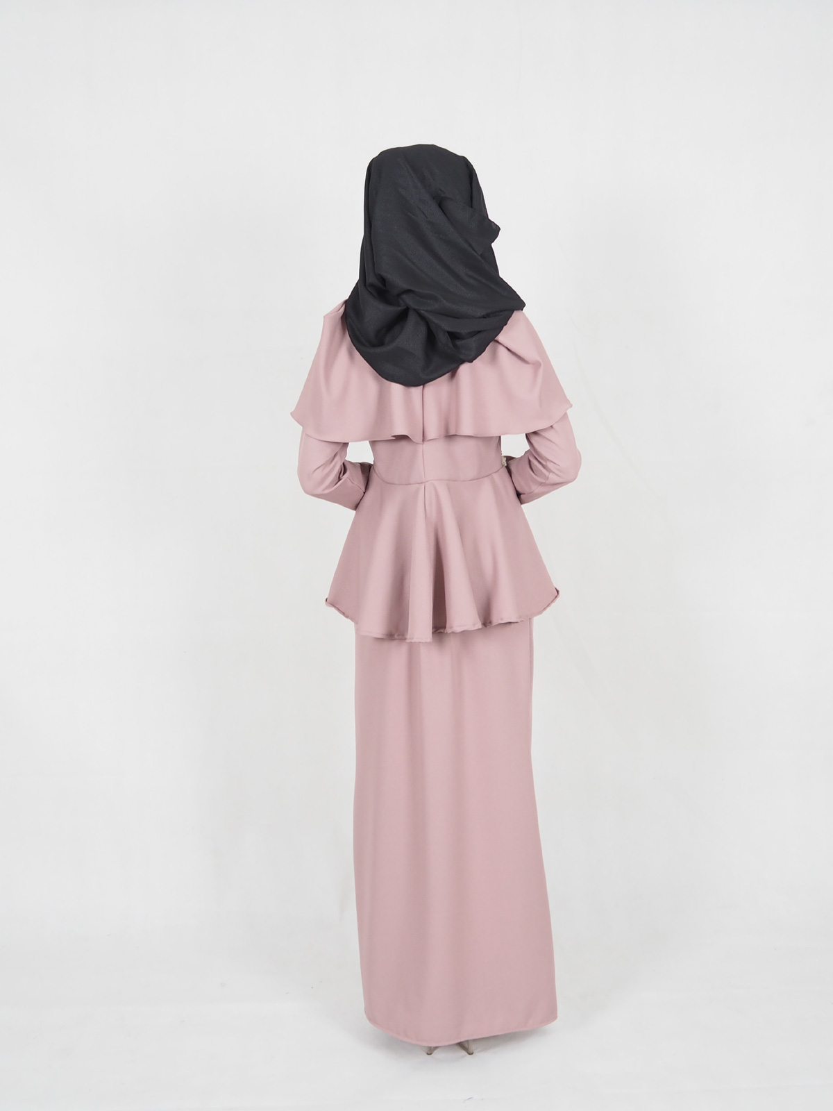 SW4433 Baju Kurung (Plus Size Maternity) Pink