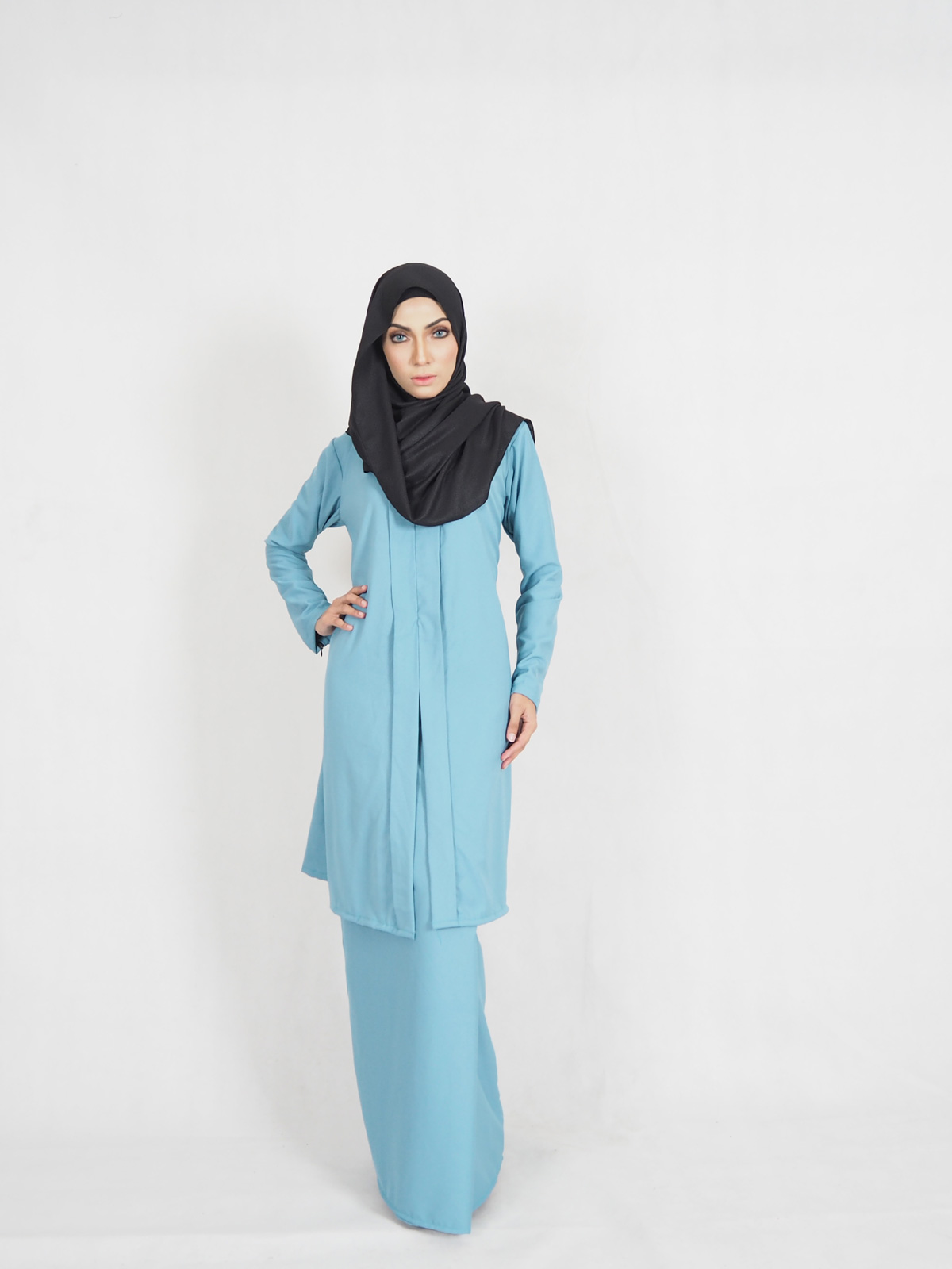SW4465 Kebarung (Plus Size Maternity) Blue