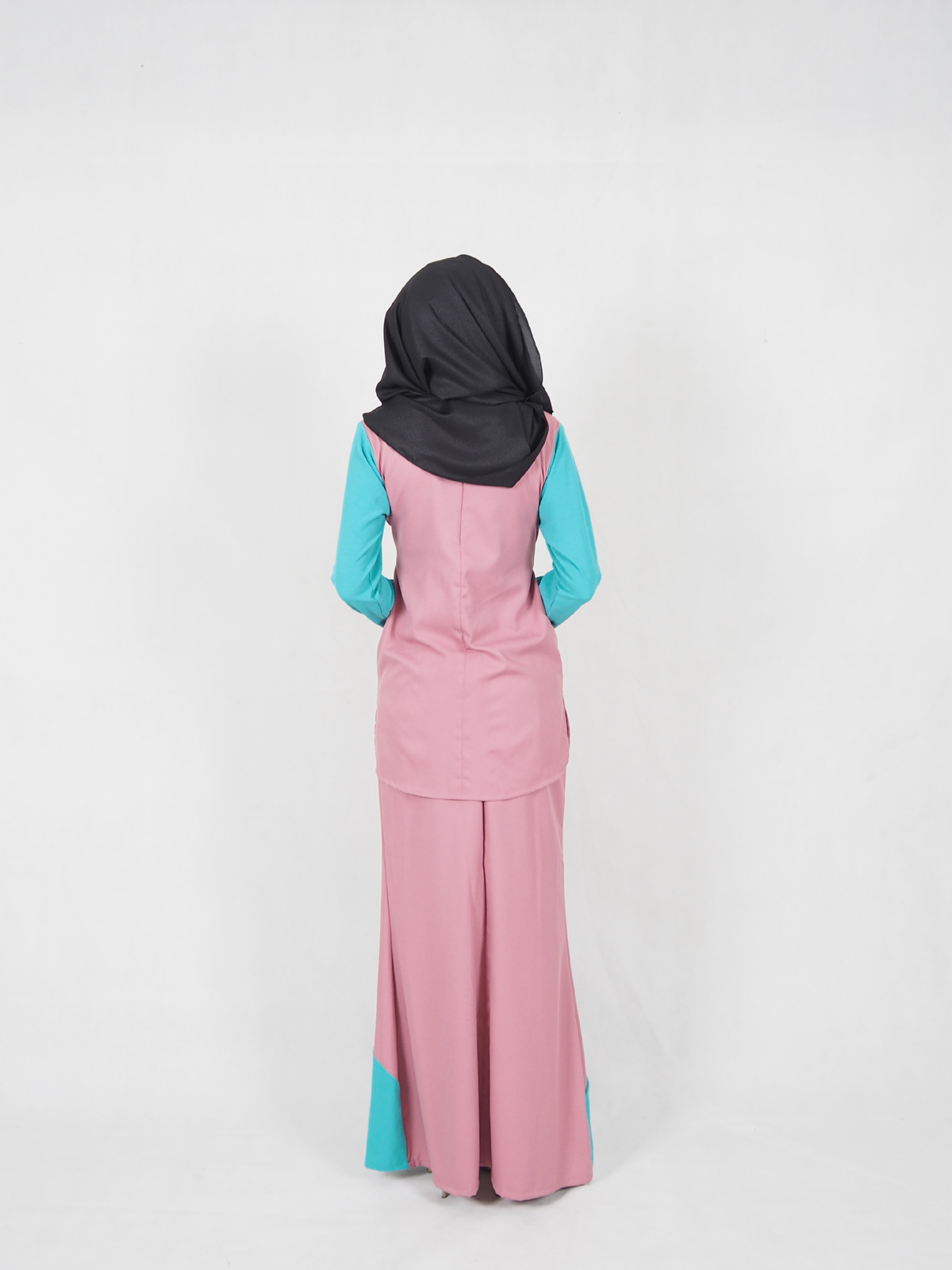 SW4496 Baju Kurung Pink