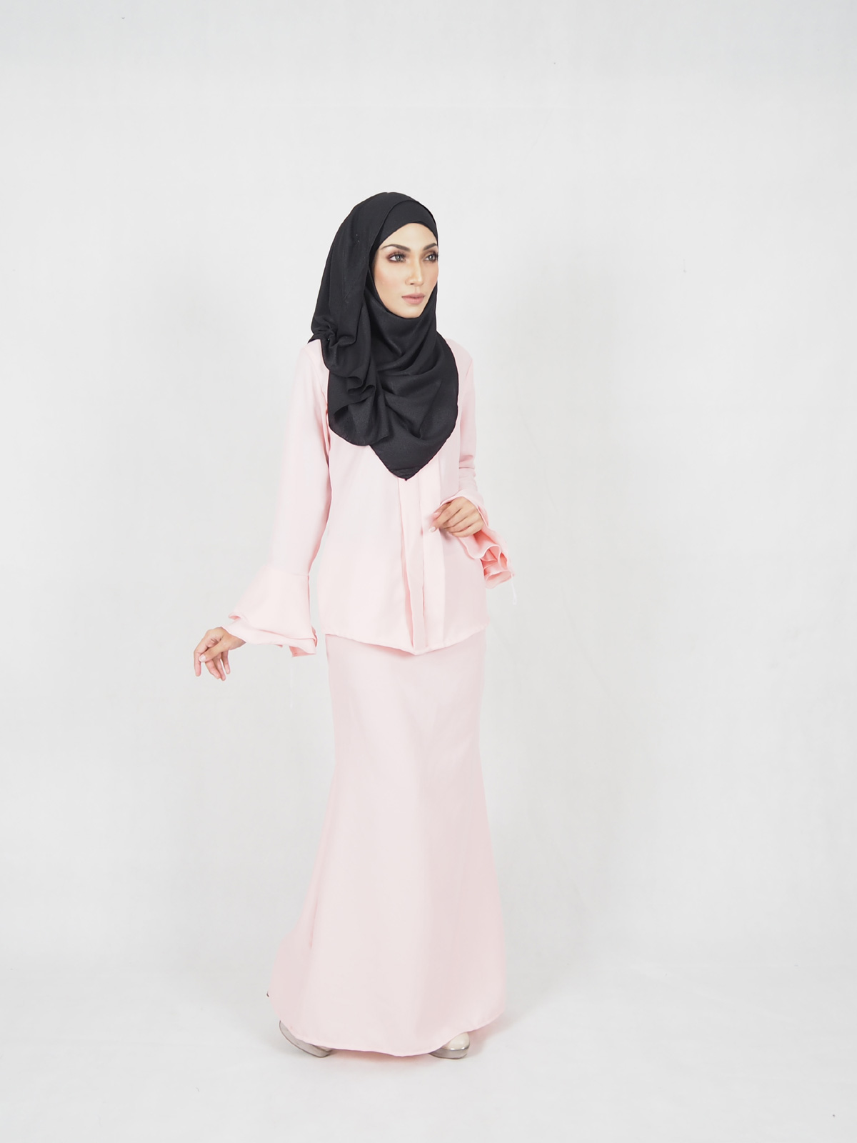SW4498 Fashion Kebaya Peach