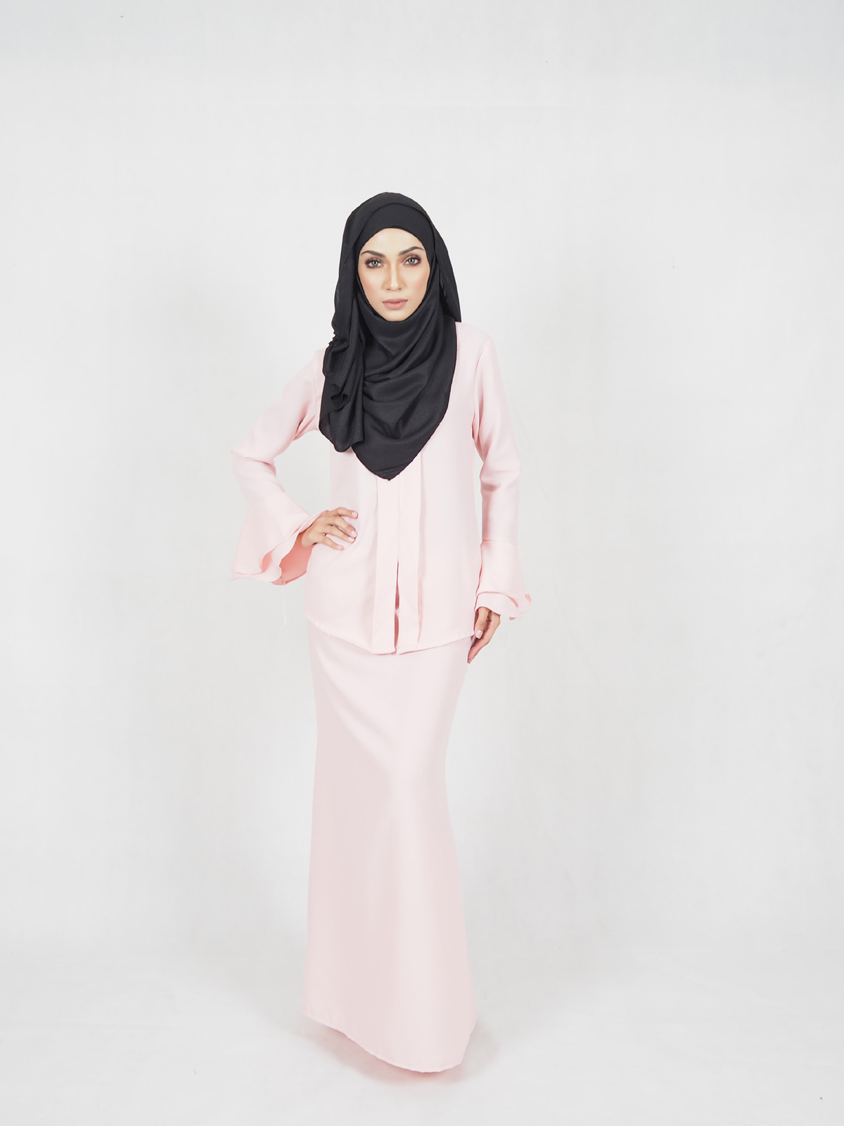 SW4498 Fashion Kebaya Peach