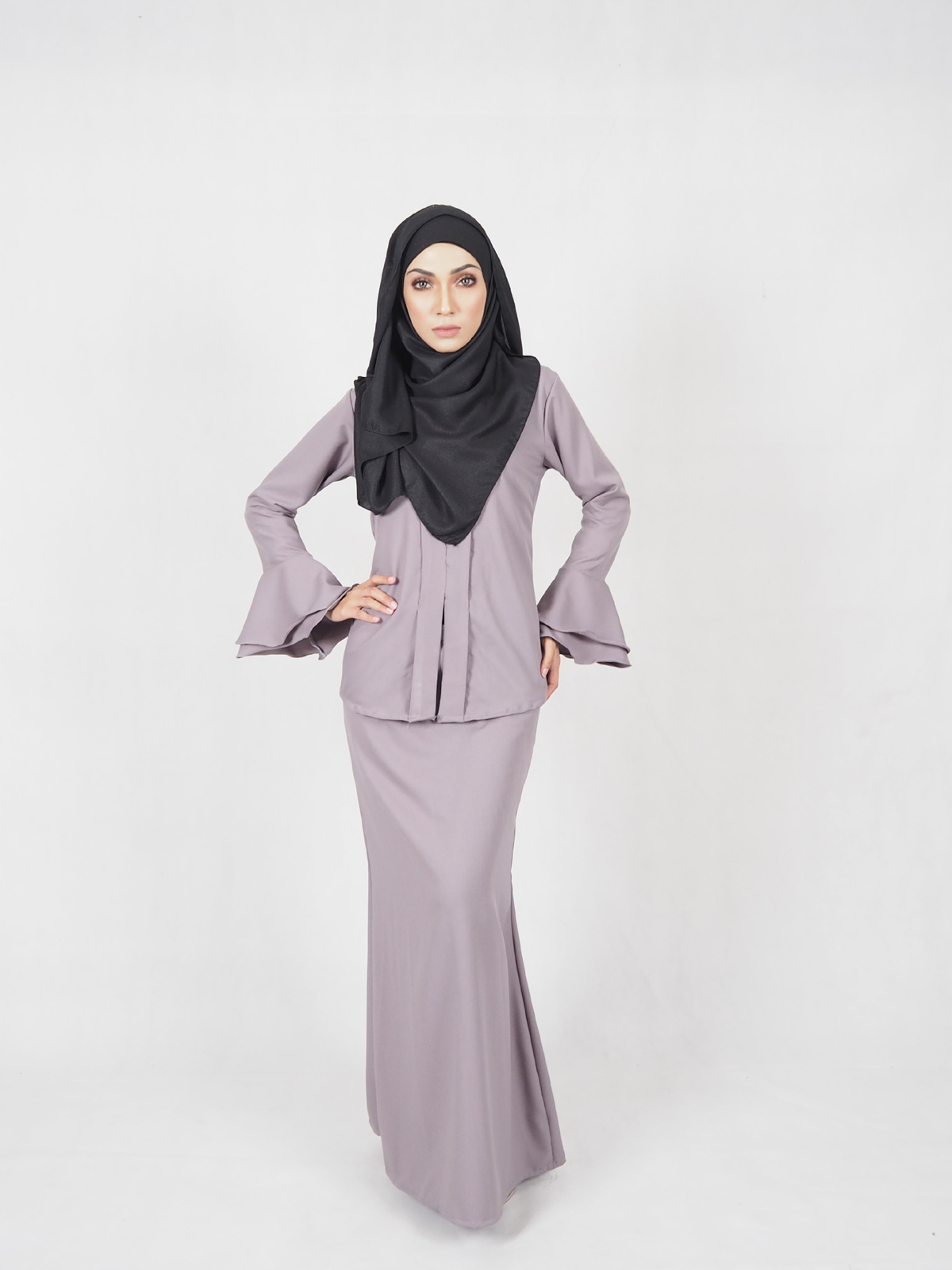 SW4501 Charming Kebaya Grey