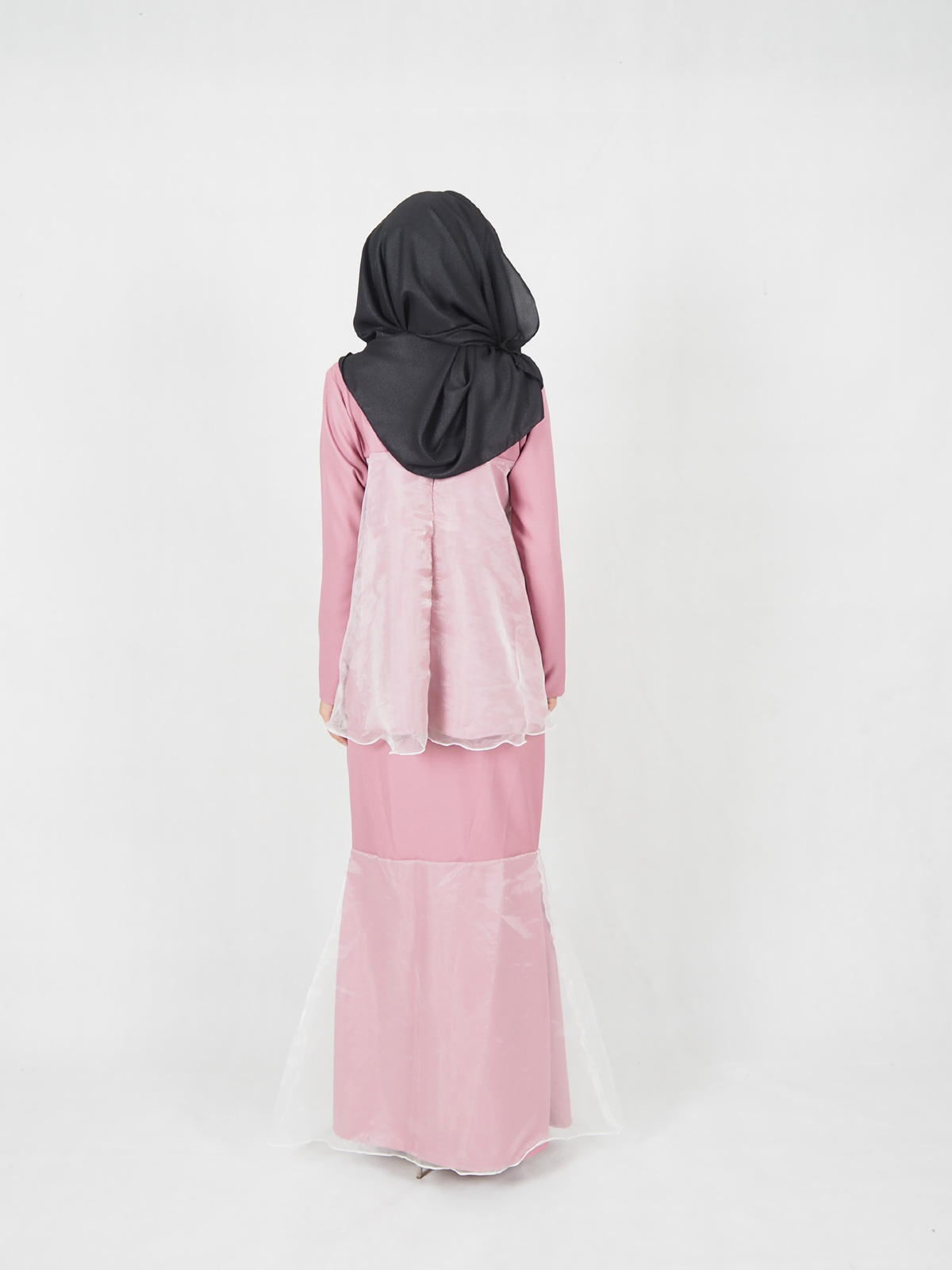 SW4502 Baju Kurung Pink