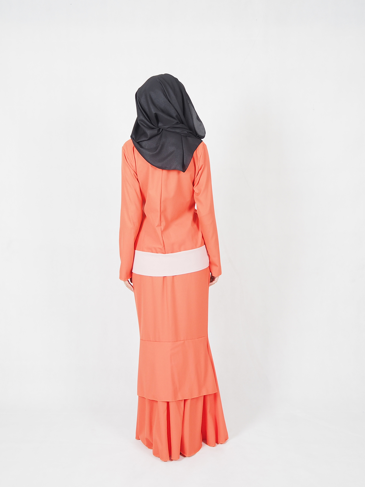 SW4510 Baju Kurung Orange