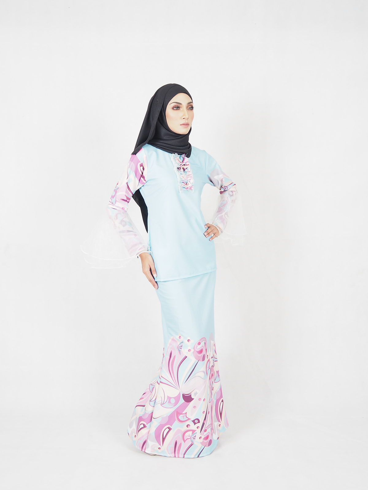 SW4512 Baju Kurung As Pic