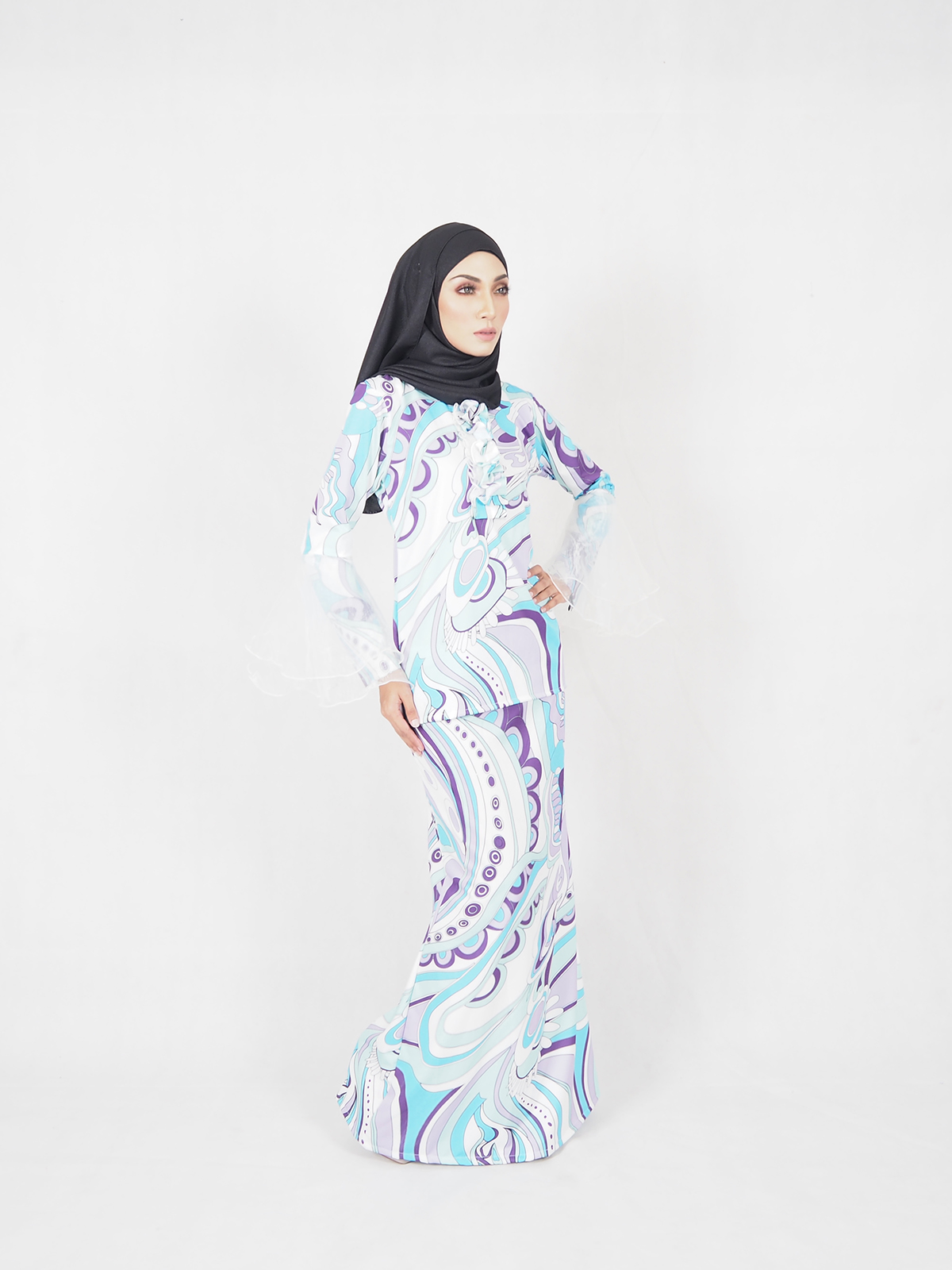 SW4513 Baju Kurung As Pic