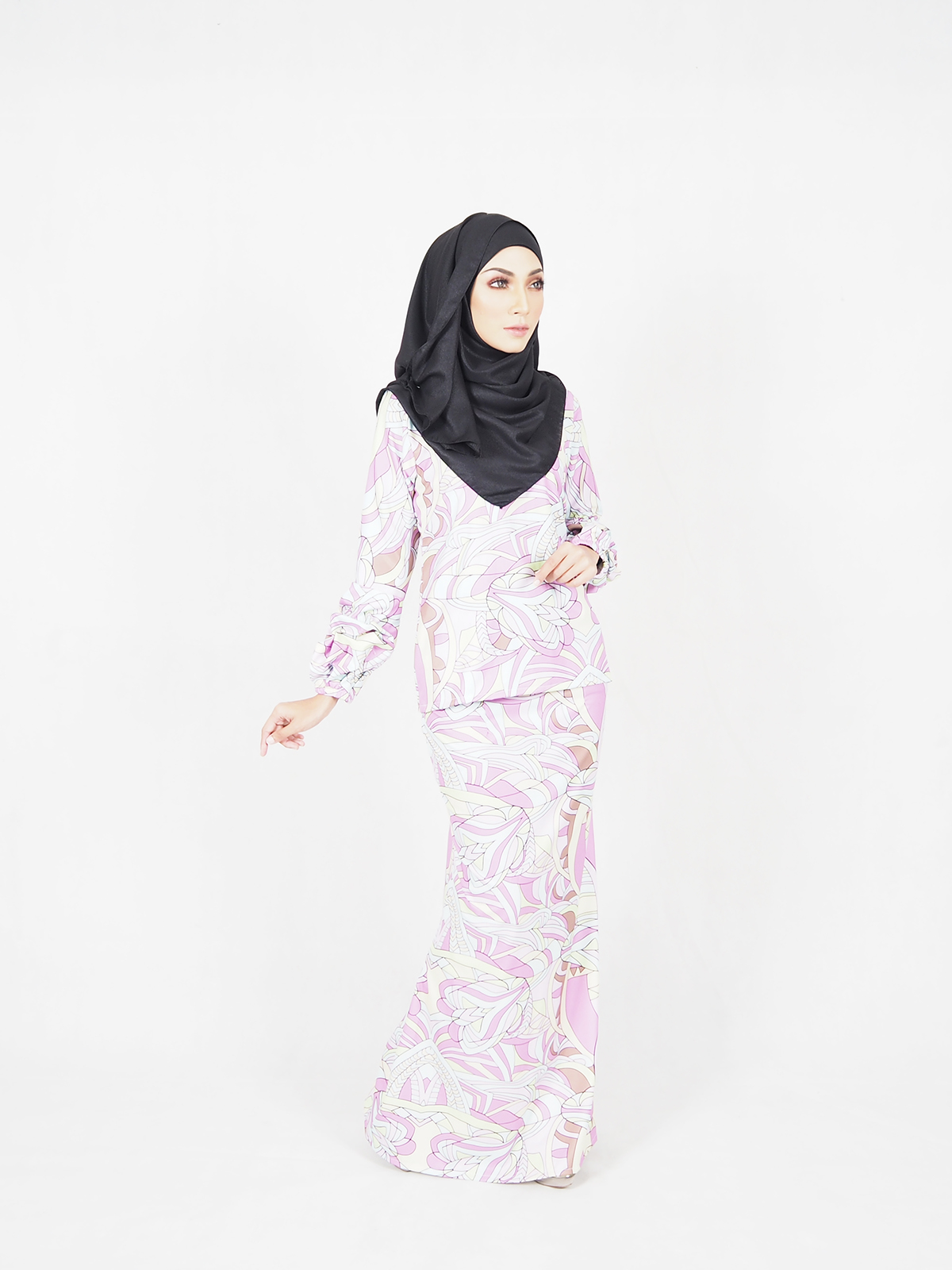SW4529 Baju Kurung As Pic