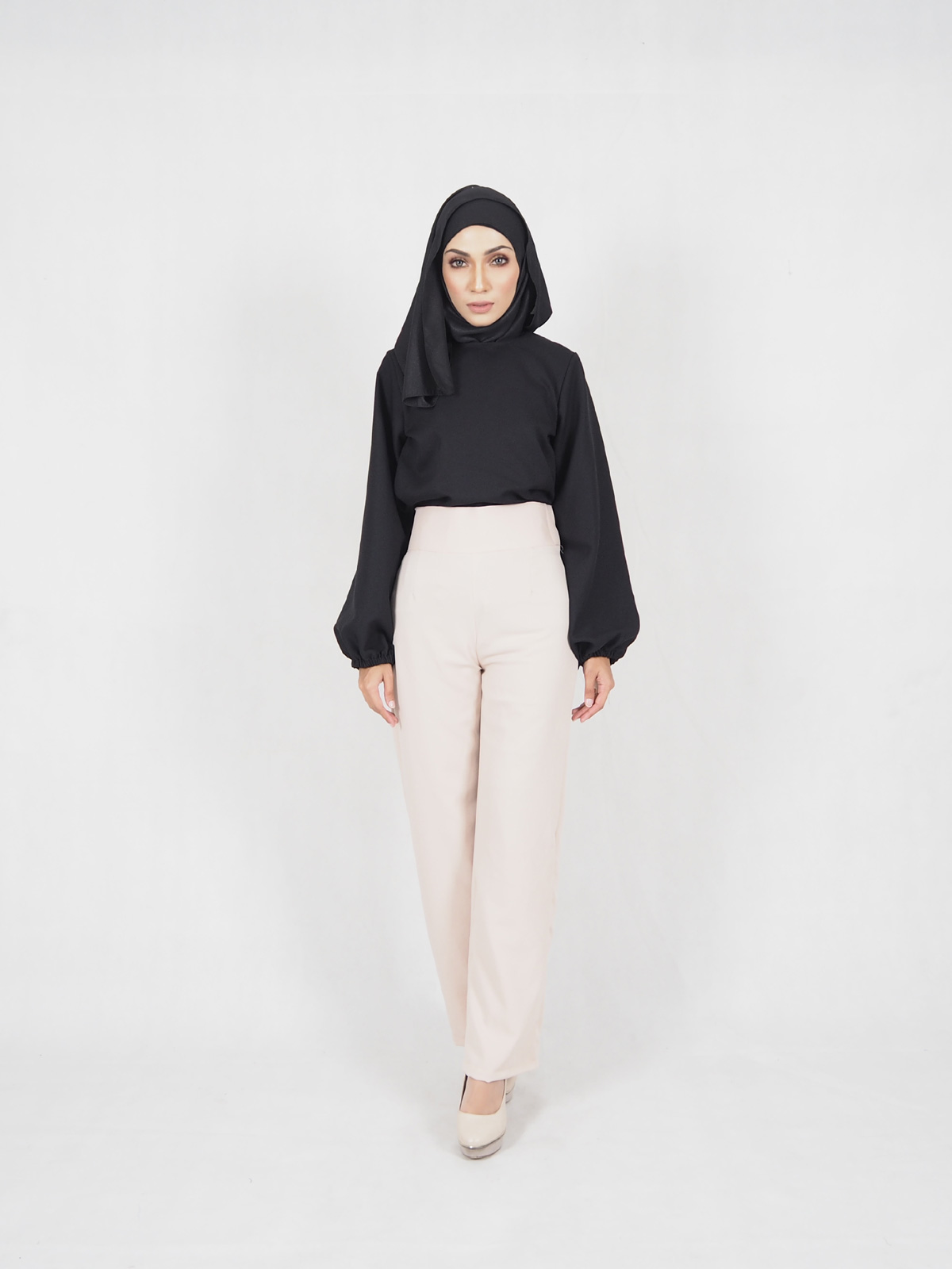 SW4537 High Waist Pant Cream