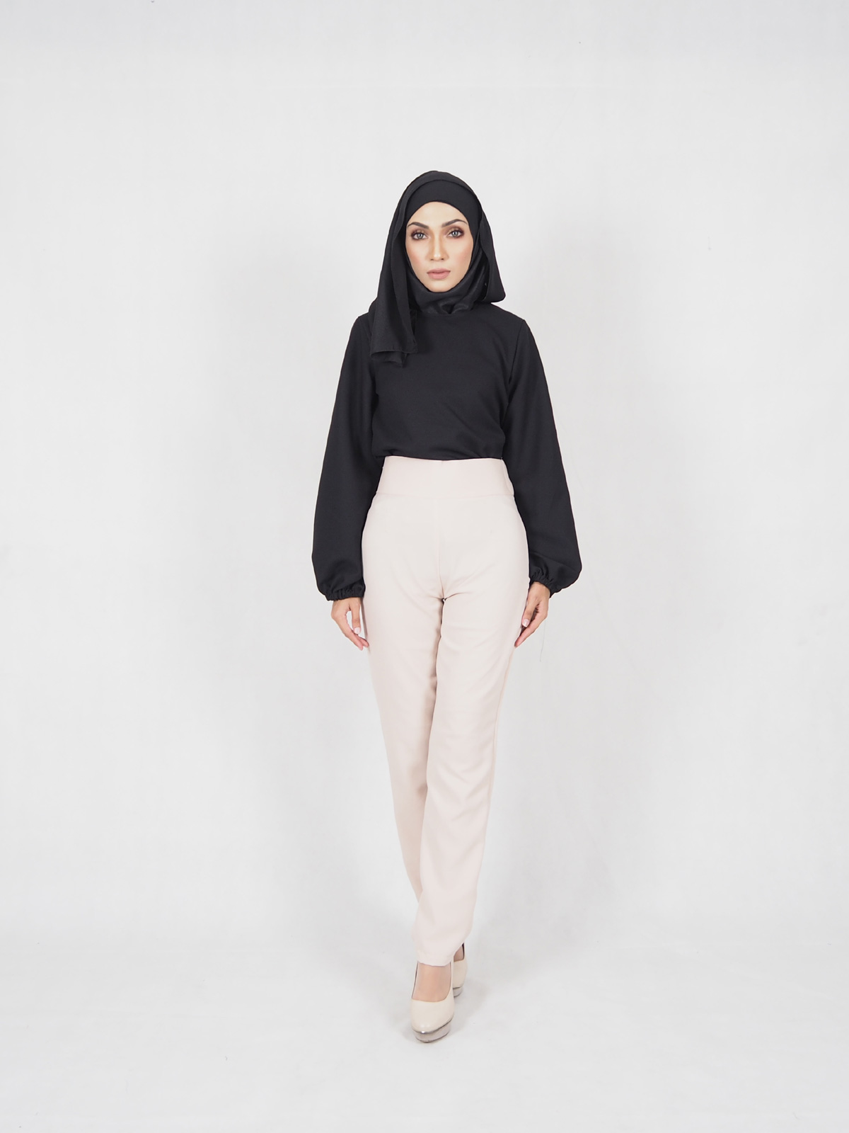 SW4538 High Waist Pant Cream