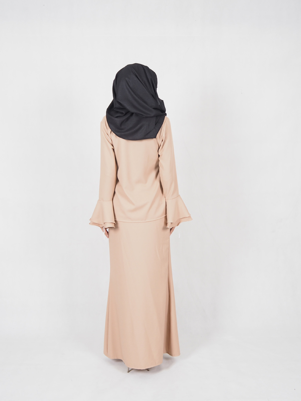 SW4547 Kebaya (Plus Size) Dark Brown