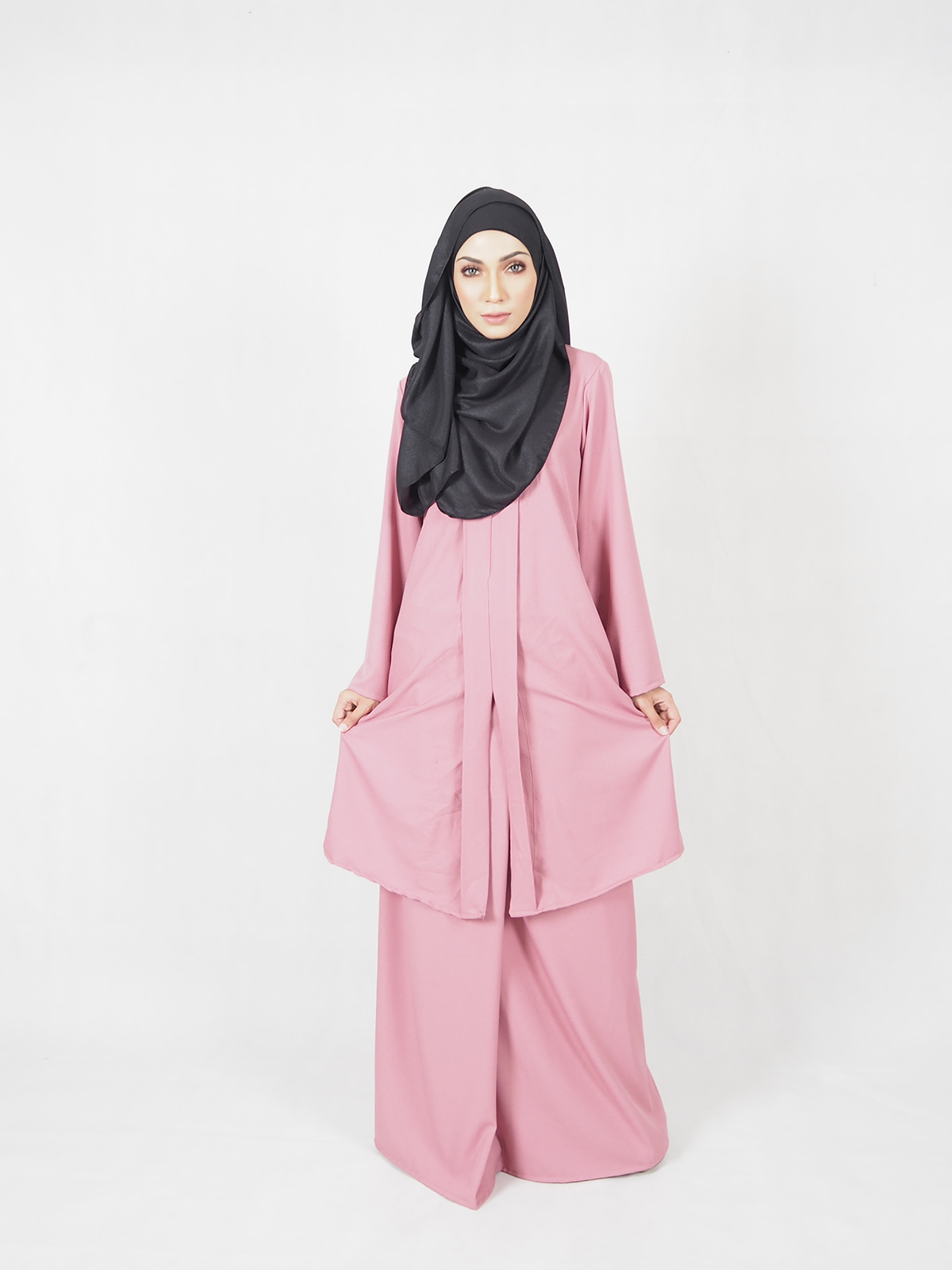 SW4557 Kebarung (Plus Size) Pink