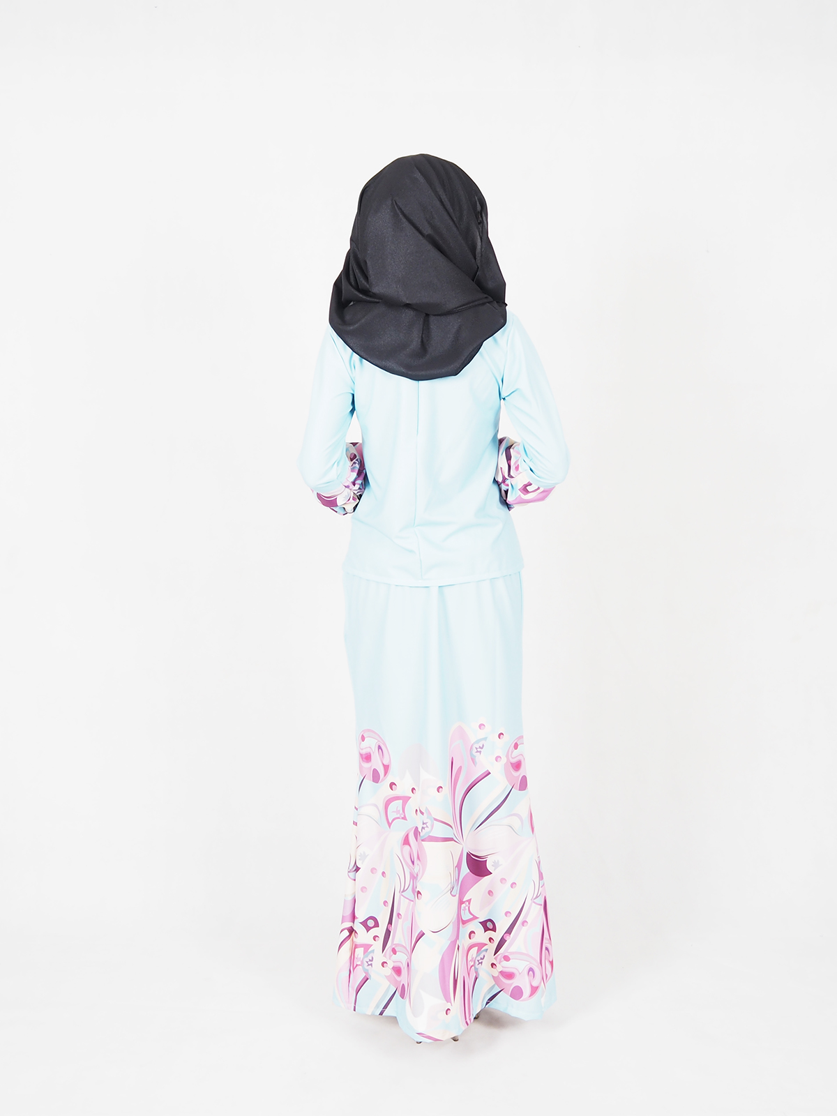 SW4579 Baju Kurung (Plus Size) As Pic